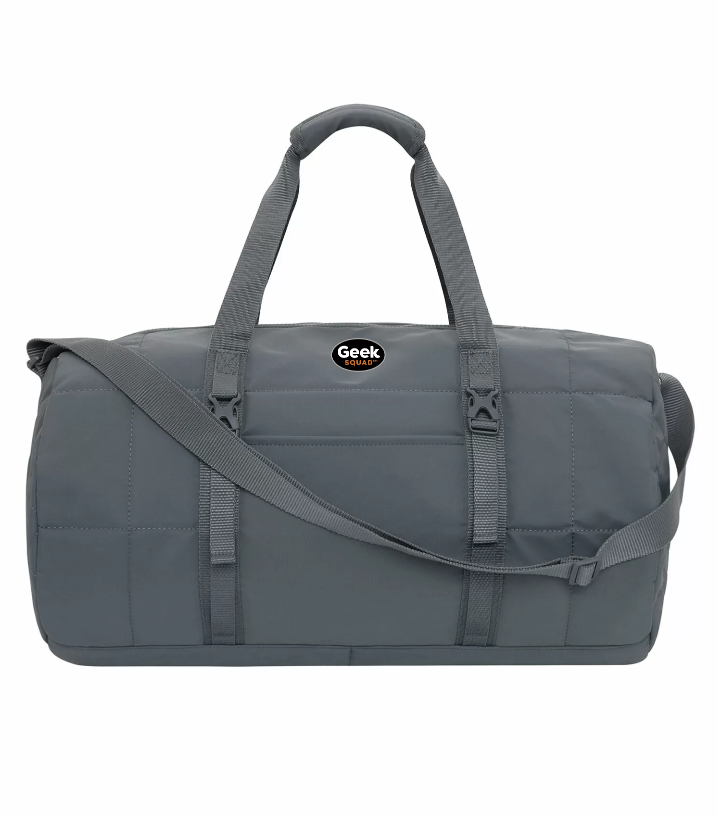 KOI® MATTE QUILTED BARREL DUFFEL. 27L