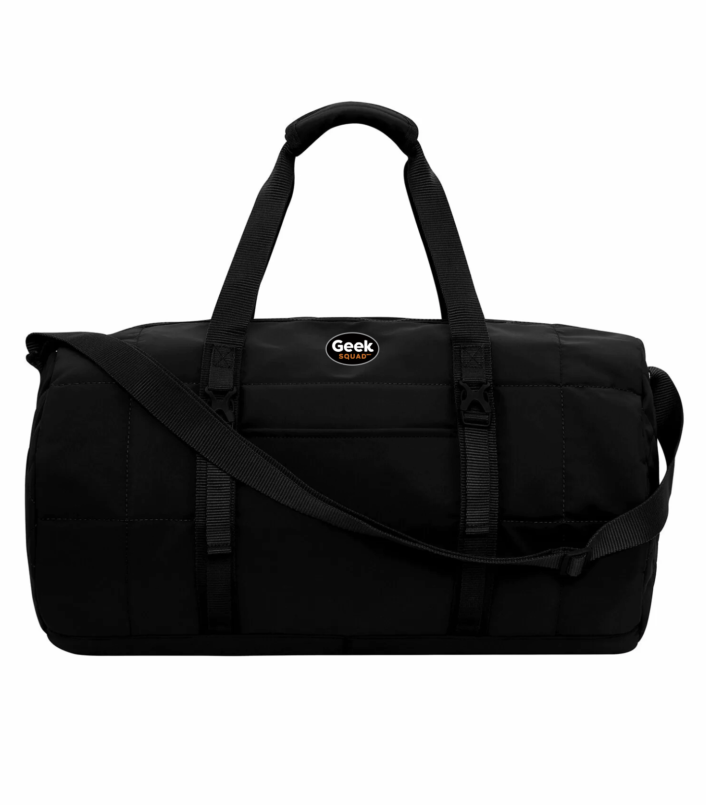 KOI® MATTE QUILTED BARREL DUFFEL. 27L