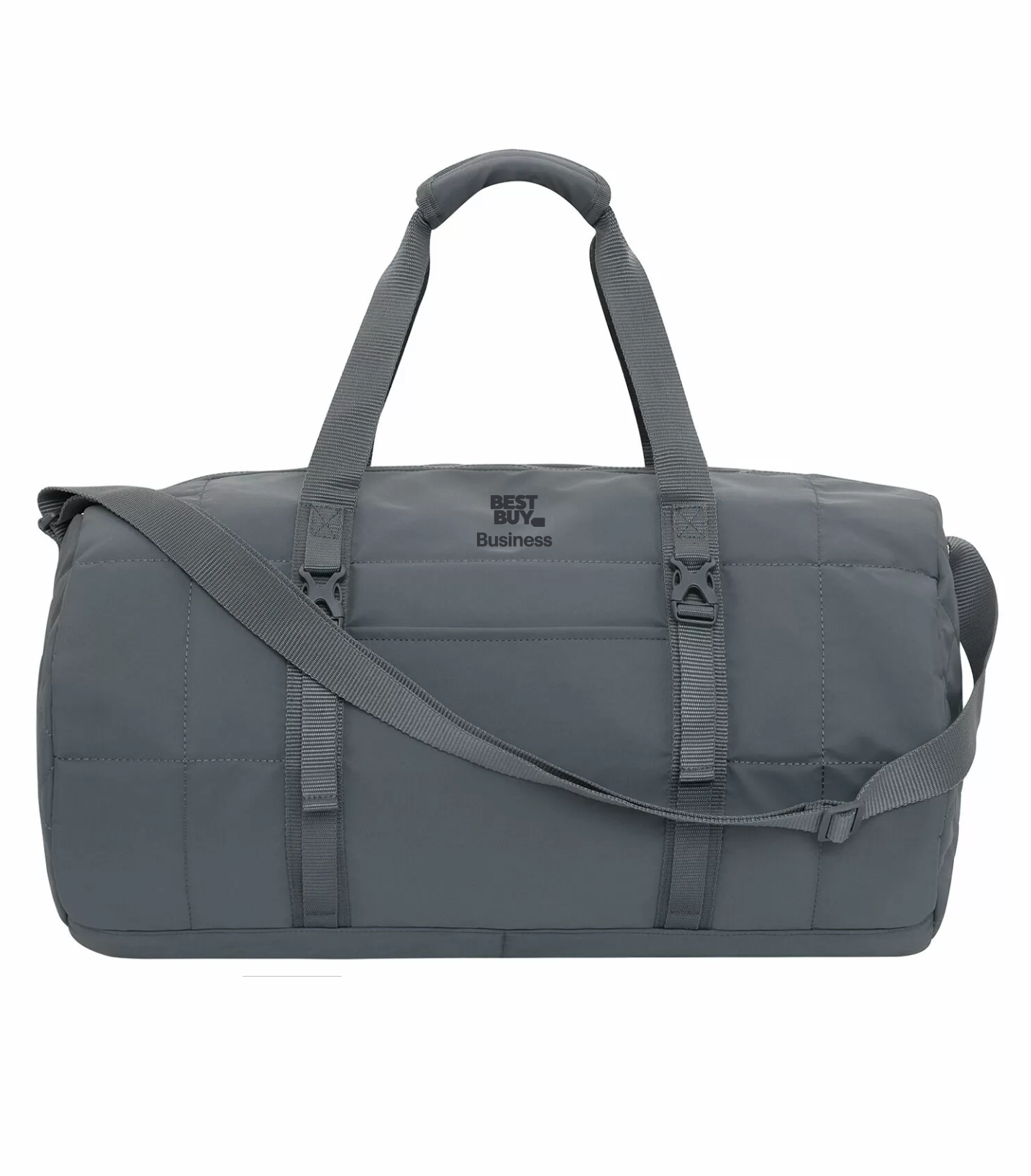 KOI® MATTE QUILTED BARREL DUFFEL. 27L