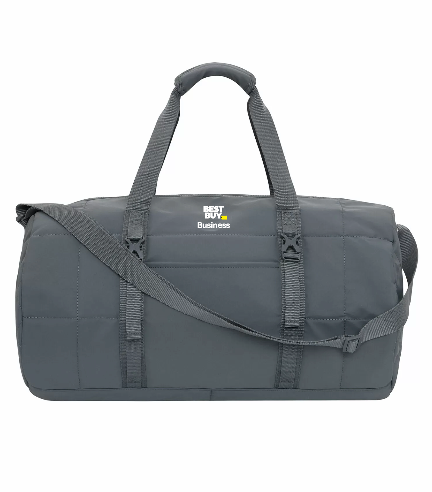 KOI® MATTE QUILTED BARREL DUFFEL. 27L