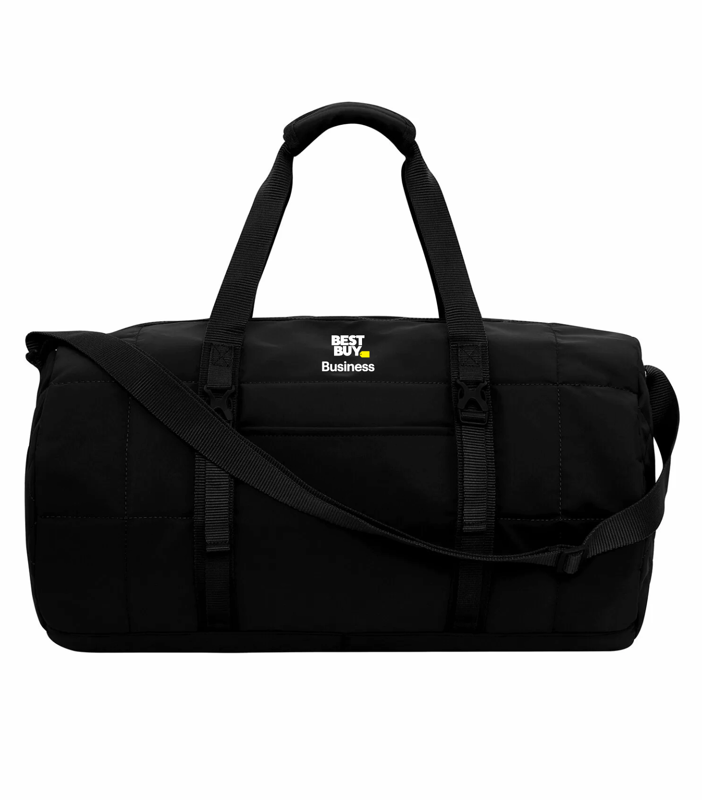 KOI® MATTE QUILTED BARREL DUFFEL. 27L