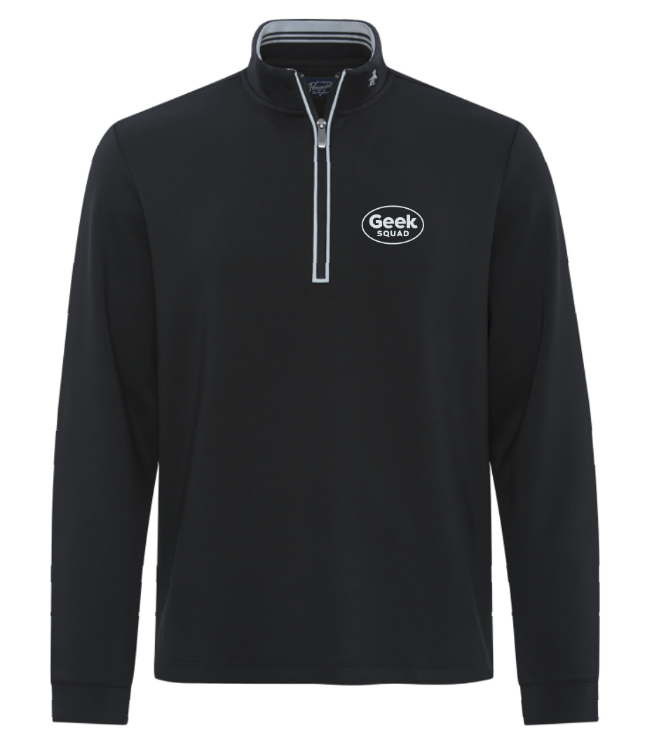 ORIGINAL PENGUIN® CLUBHOUSE MOCK ¼ ZIP PULLOVER