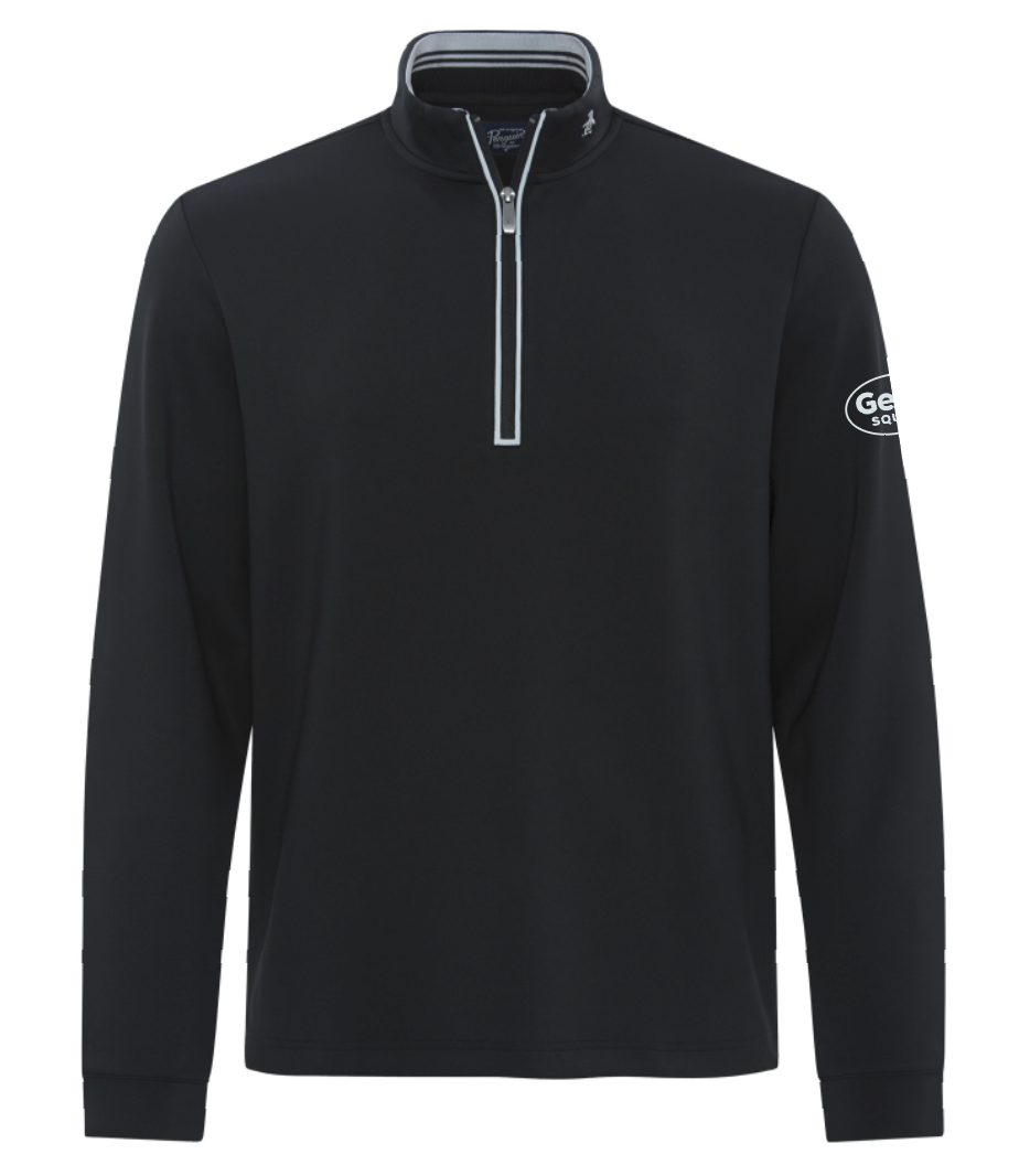 ORIGINAL PENGUIN® CLUBHOUSE MOCK ¼ ZIP PULLOVER