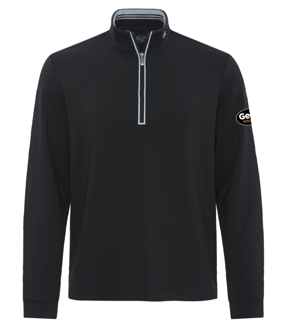 ORIGINAL PENGUIN® CLUBHOUSE MOCK ¼ ZIP PULLOVER
