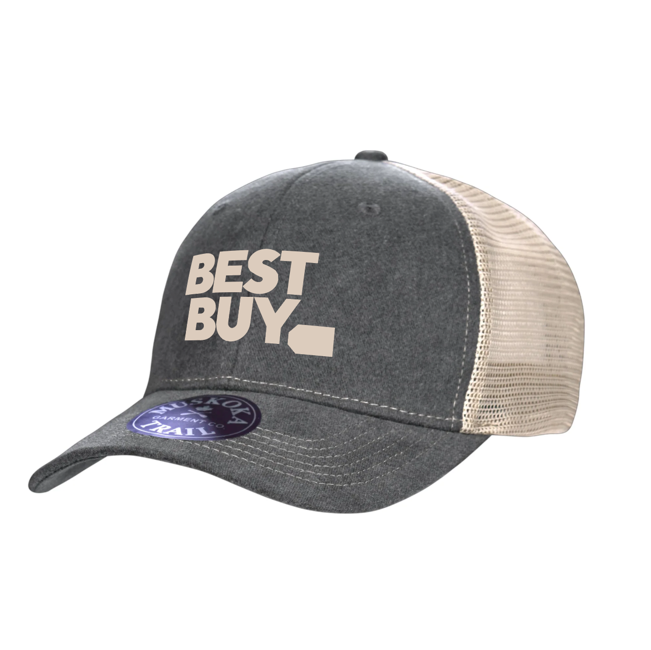 Casquette trucker à fermeture snapback
