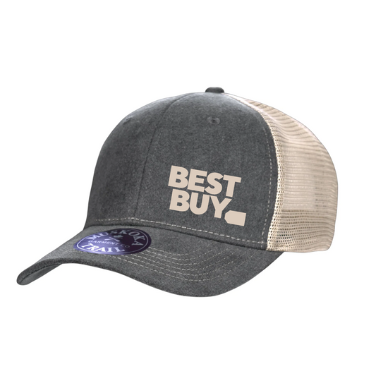 Casquette trucker à fermeture snapback