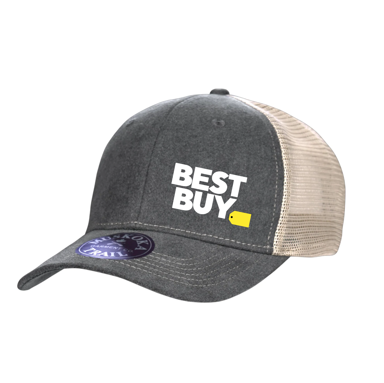 Casquette trucker à fermeture snapback