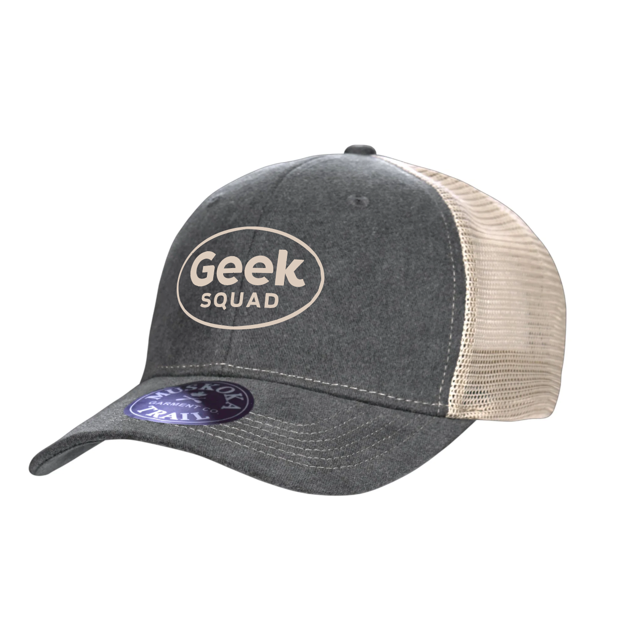 Casquette trucker à fermeture snapback