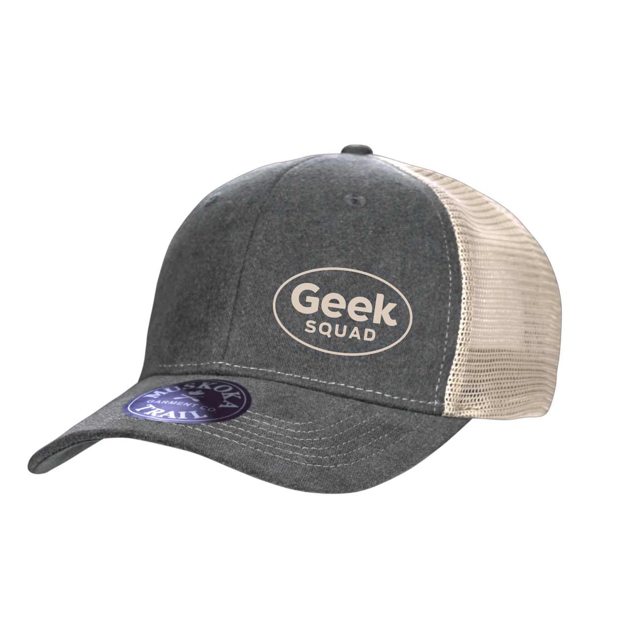 Casquette trucker à fermeture snapback