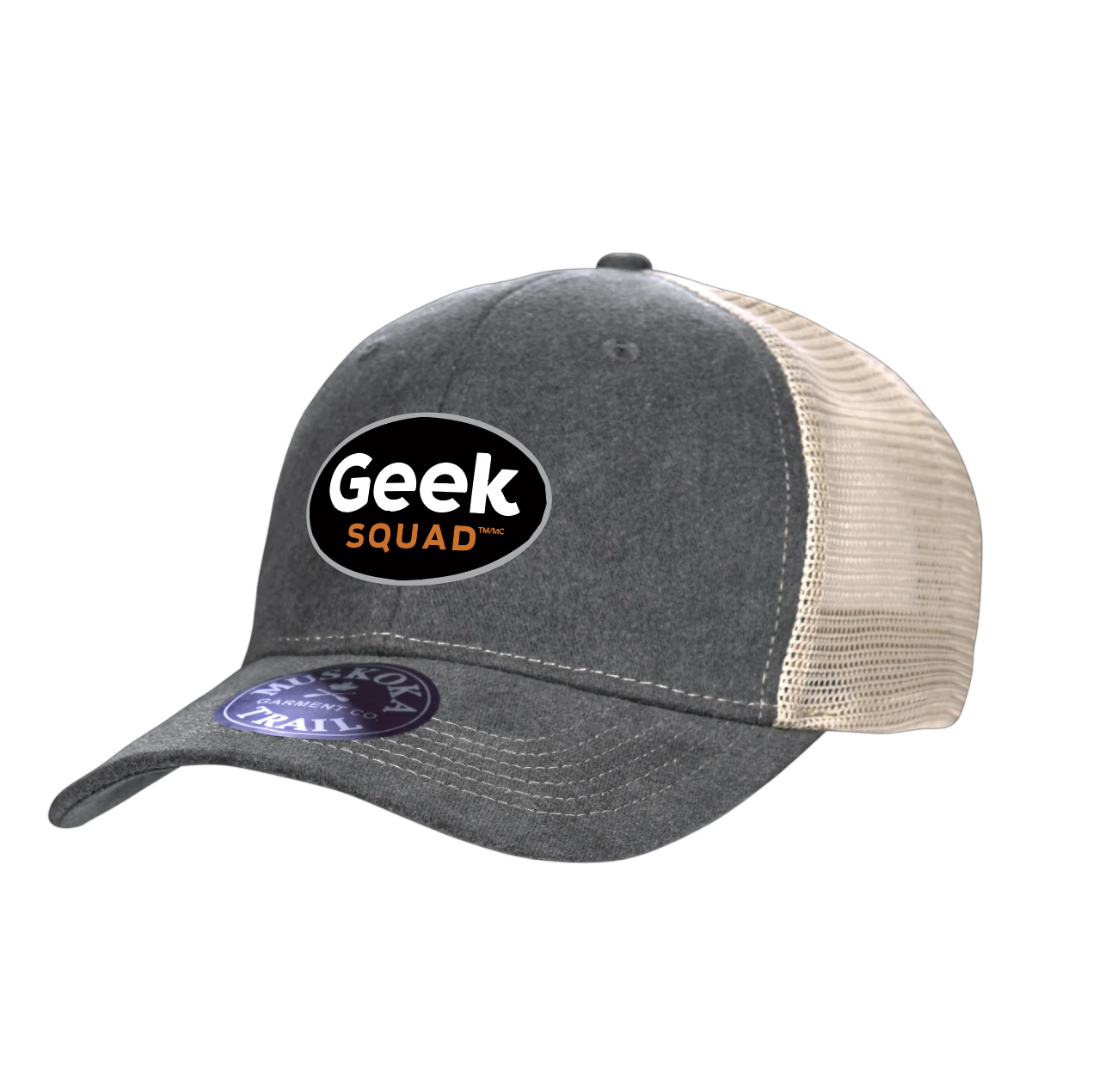Casquette trucker à fermeture snapback
