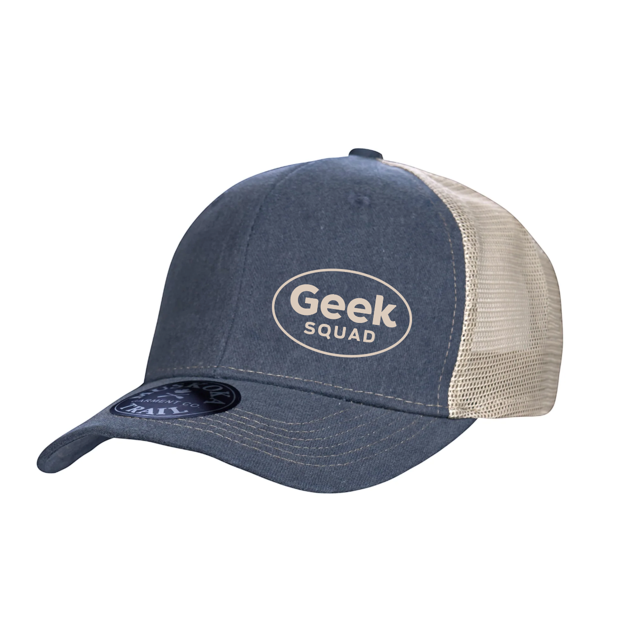 Casquette trucker à fermeture snapback