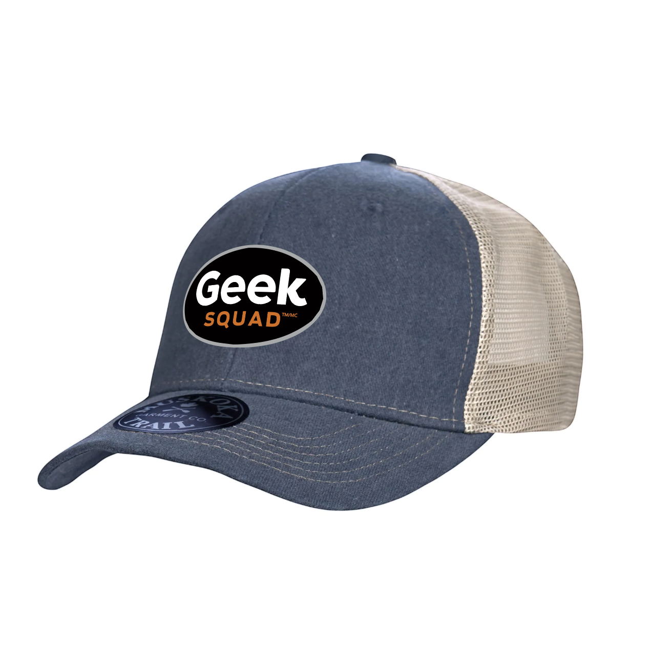 Casquette trucker à fermeture snapback