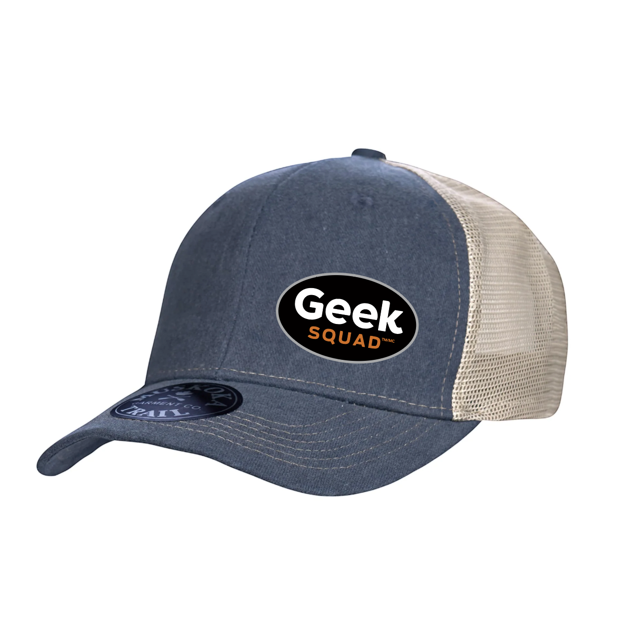 Casquette trucker à fermeture snapback