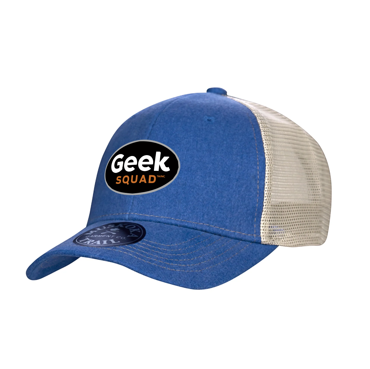Casquette trucker à fermeture snapback