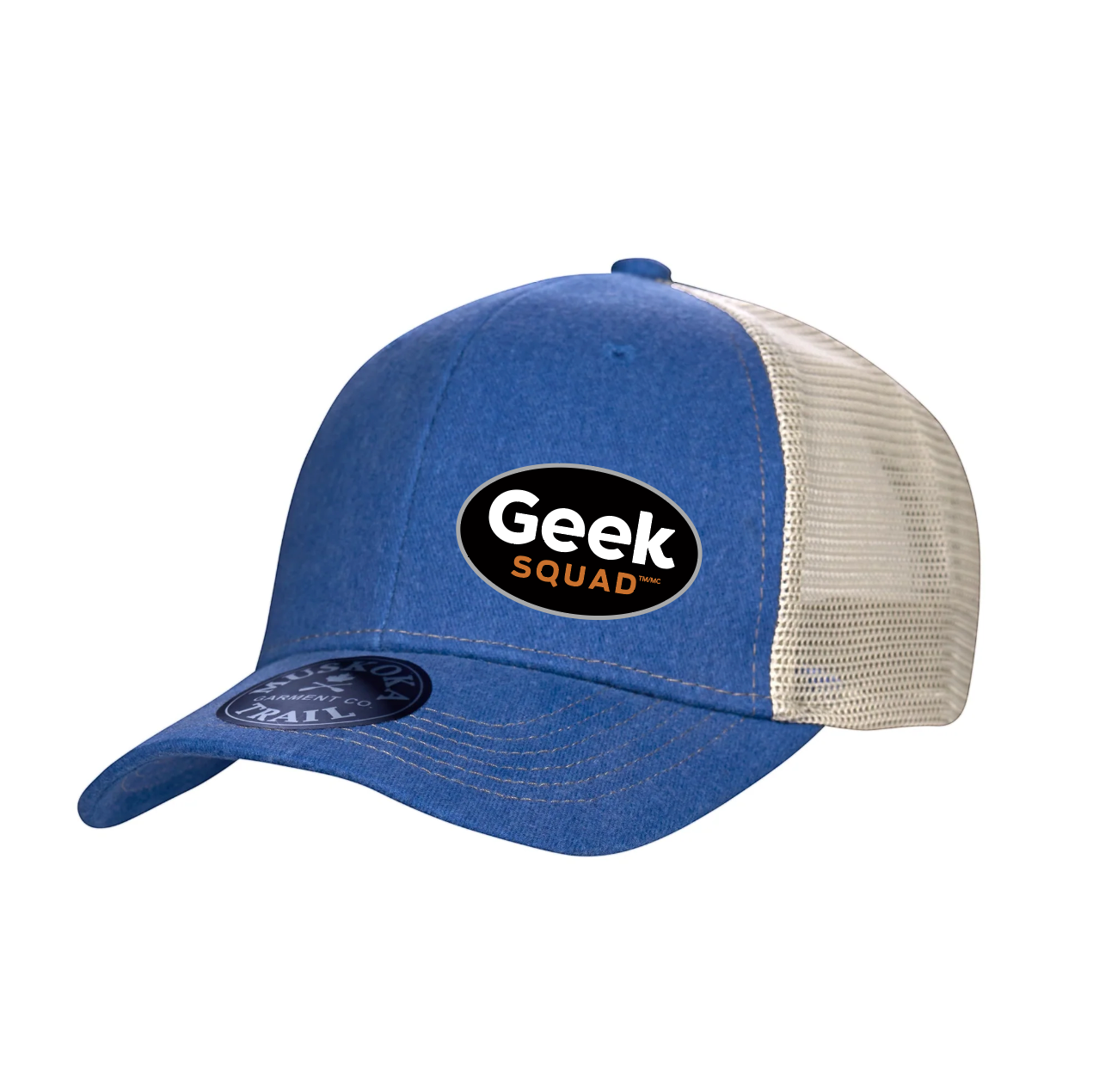 Casquette trucker à fermeture snapback