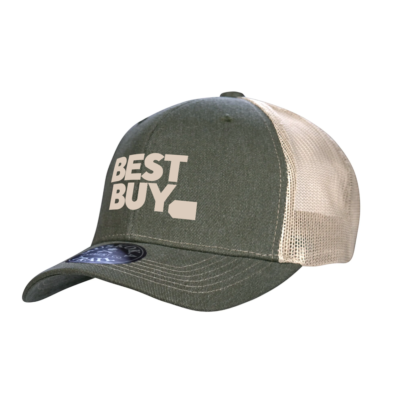 Casquette trucker à fermeture snapback