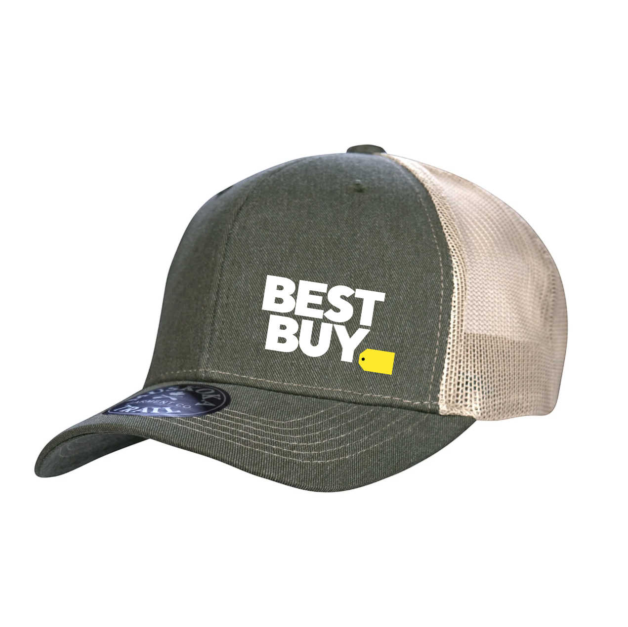 Casquette trucker à fermeture snapback