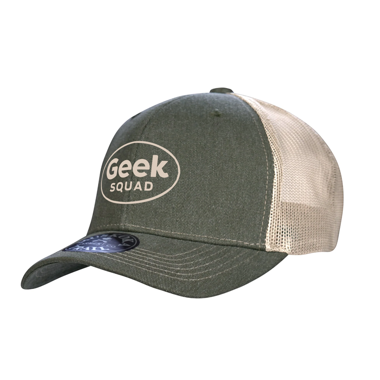 Casquette trucker à fermeture snapback
