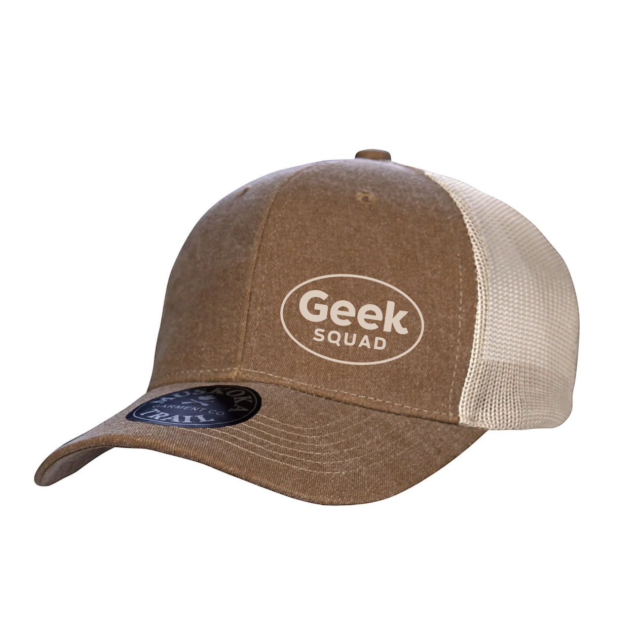 Casquette trucker à fermeture snapback