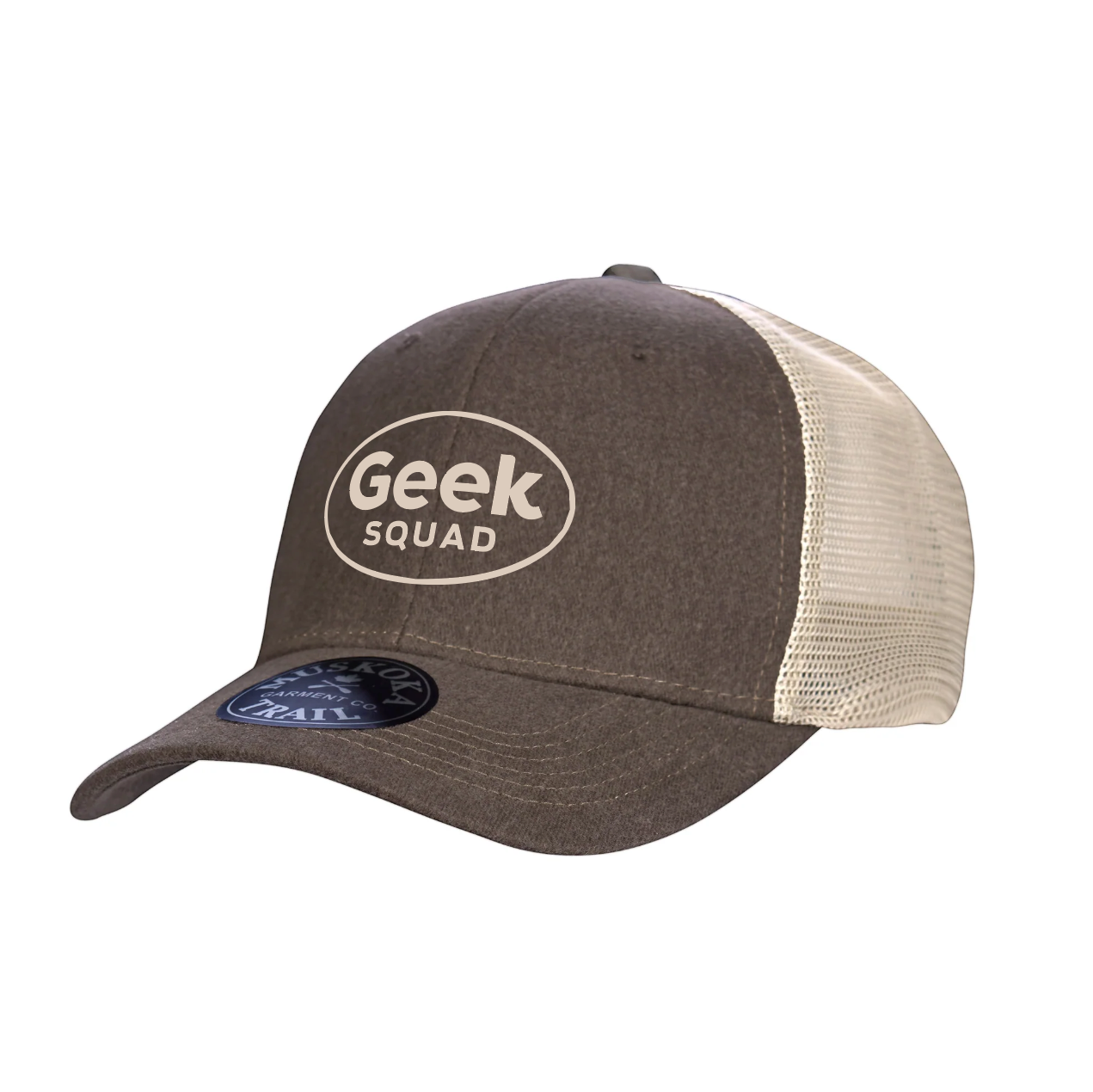 Casquette trucker à fermeture snapback