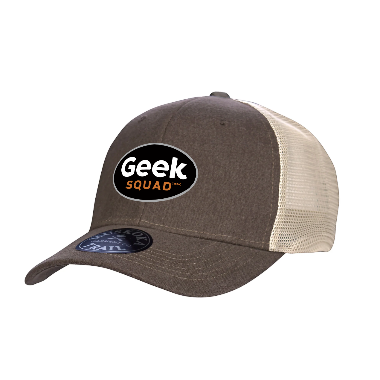 Casquette trucker à fermeture snapback