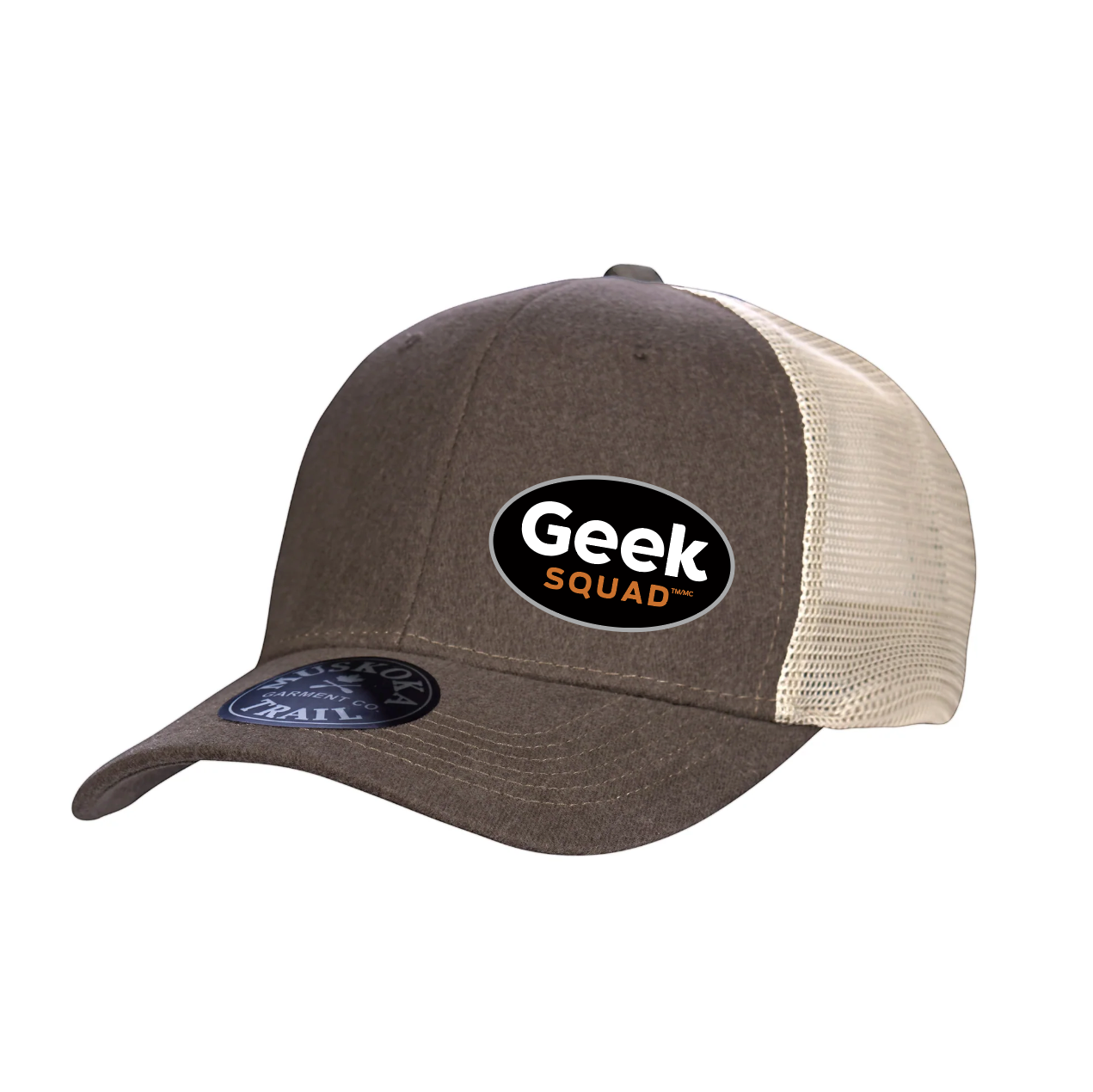 Casquette trucker à fermeture snapback