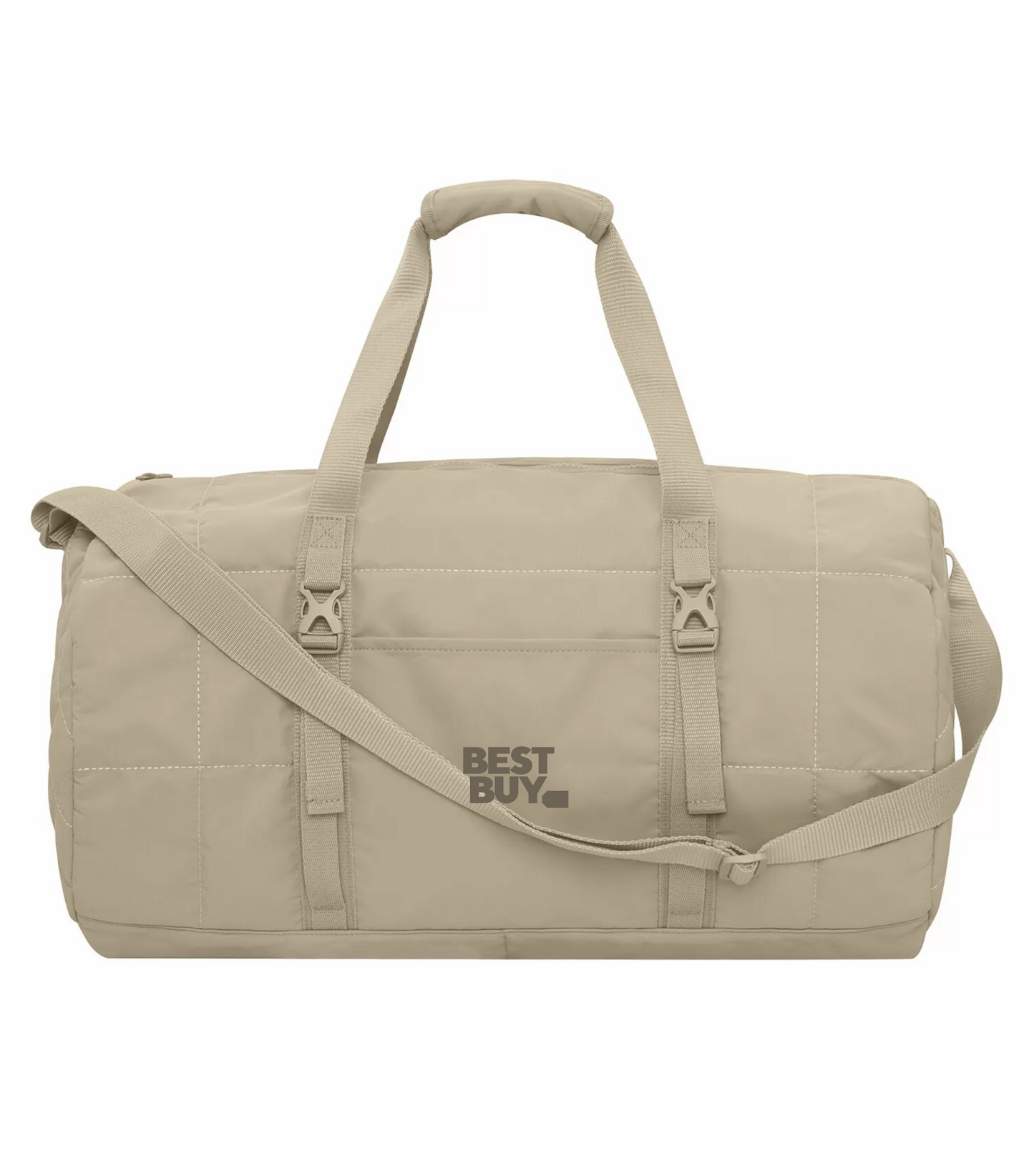 KOI® MATTE QUILTED BARREL DUFFEL. 27L