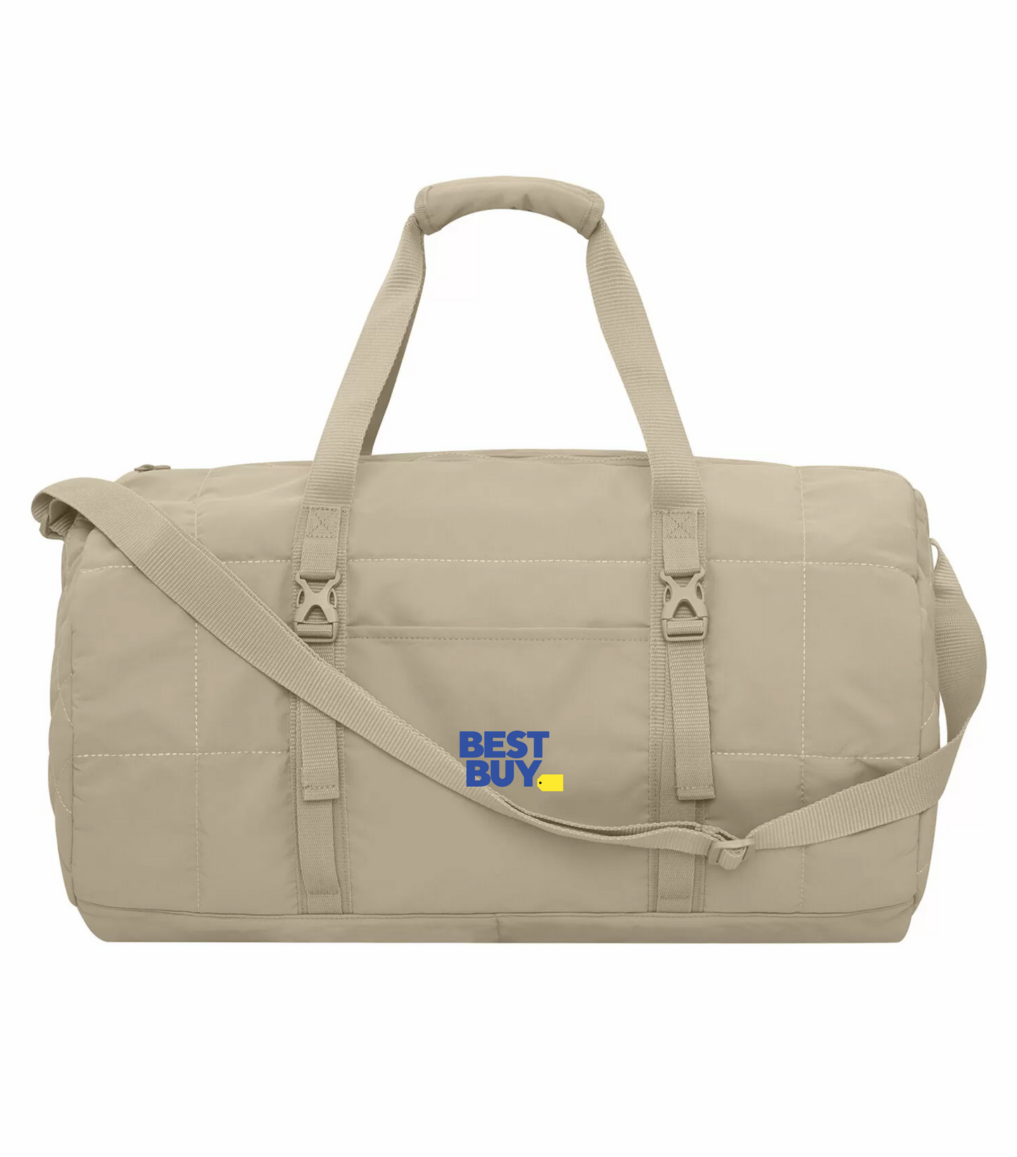 KOI® MATTE QUILTED BARREL DUFFEL. 27L