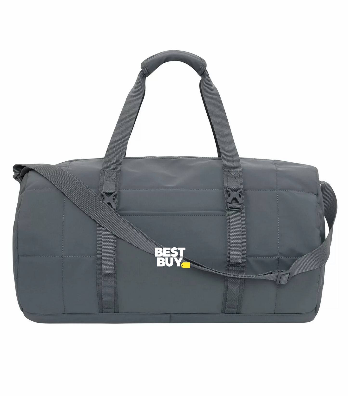 KOI® MATTE QUILTED BARREL DUFFEL. 27L