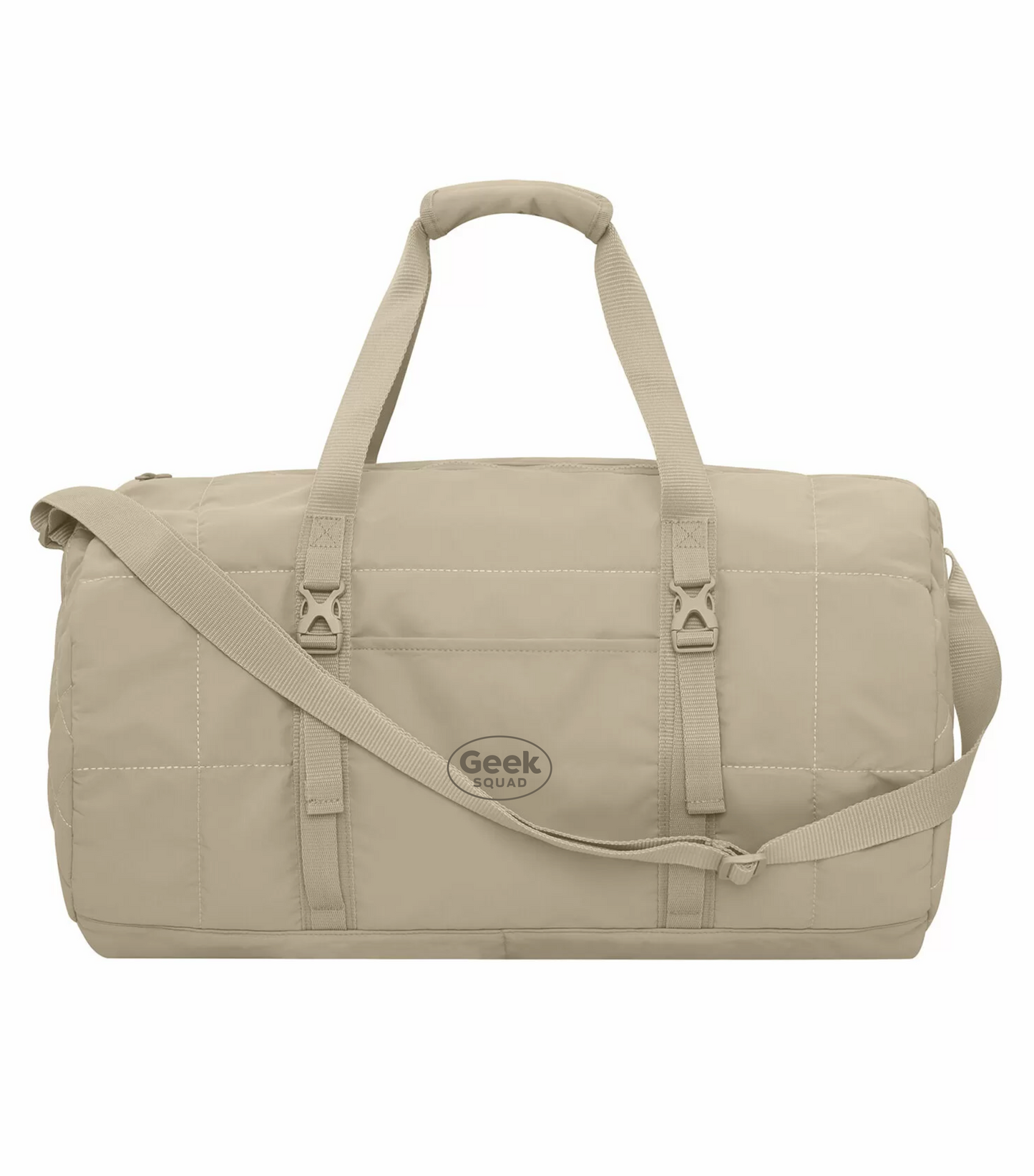 KOI® MATTE QUILTED BARREL DUFFEL. 27L