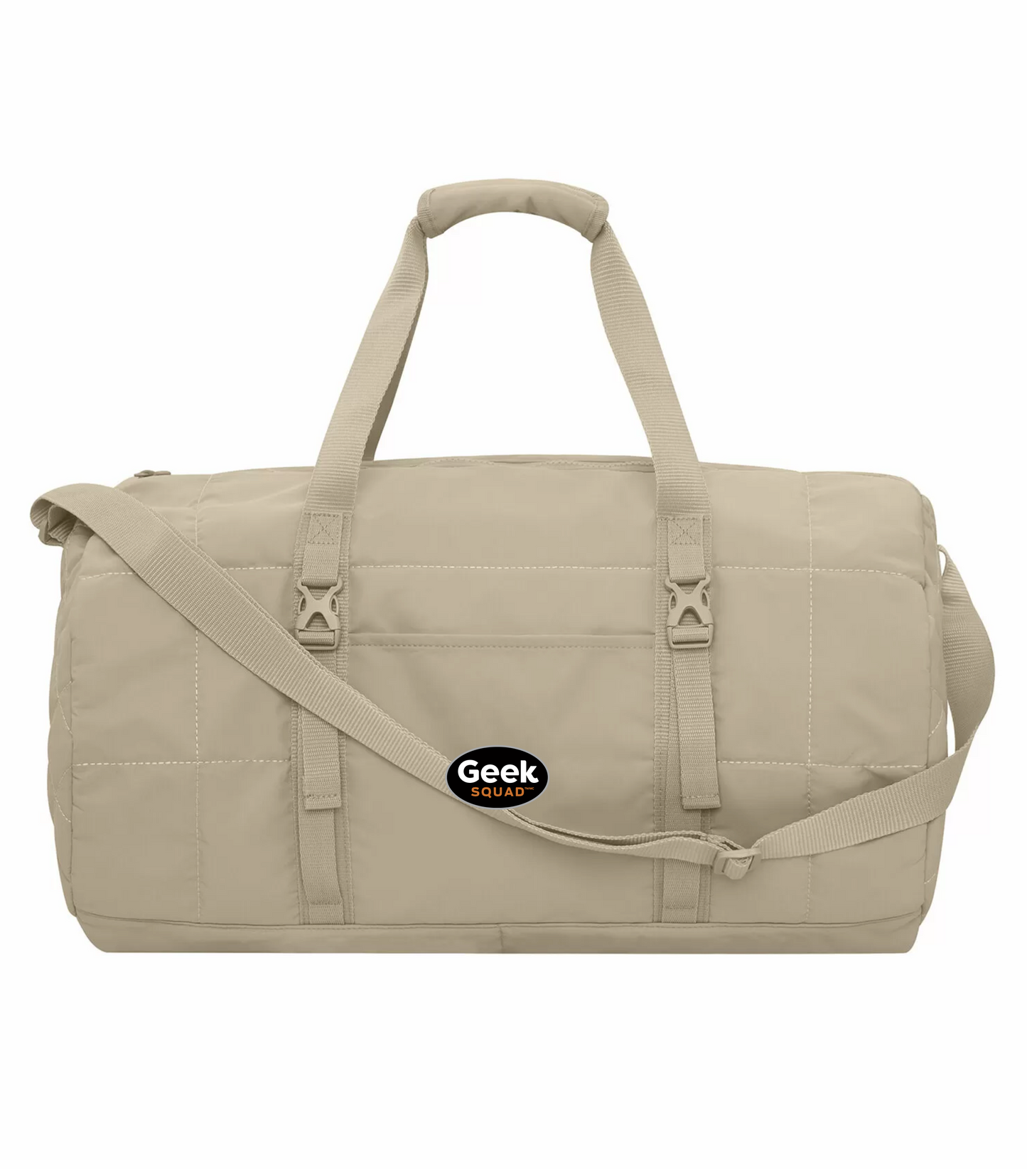 KOI® MATTE QUILTED BARREL DUFFEL. 27L