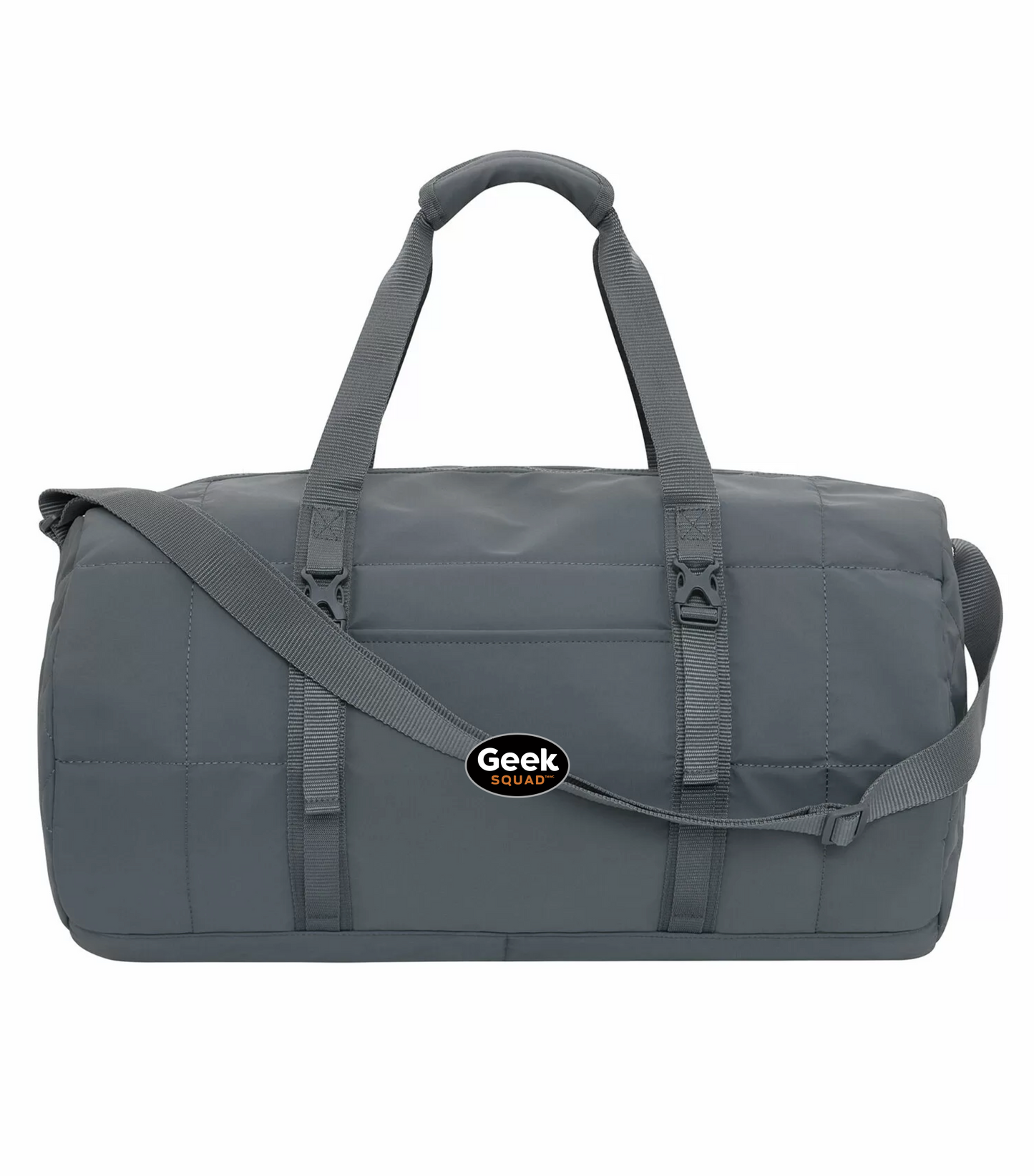 KOI® MATTE QUILTED BARREL DUFFEL. 27L