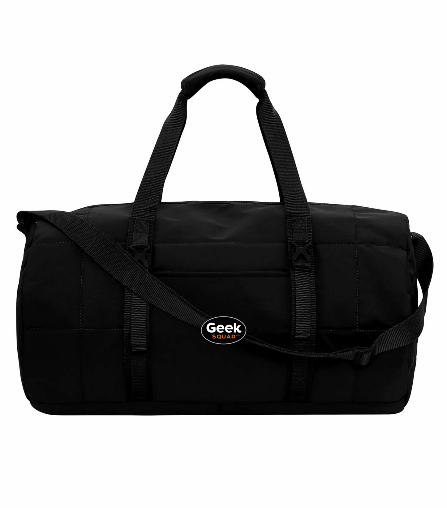 KOI® MATTE QUILTED BARREL DUFFEL. 27L
