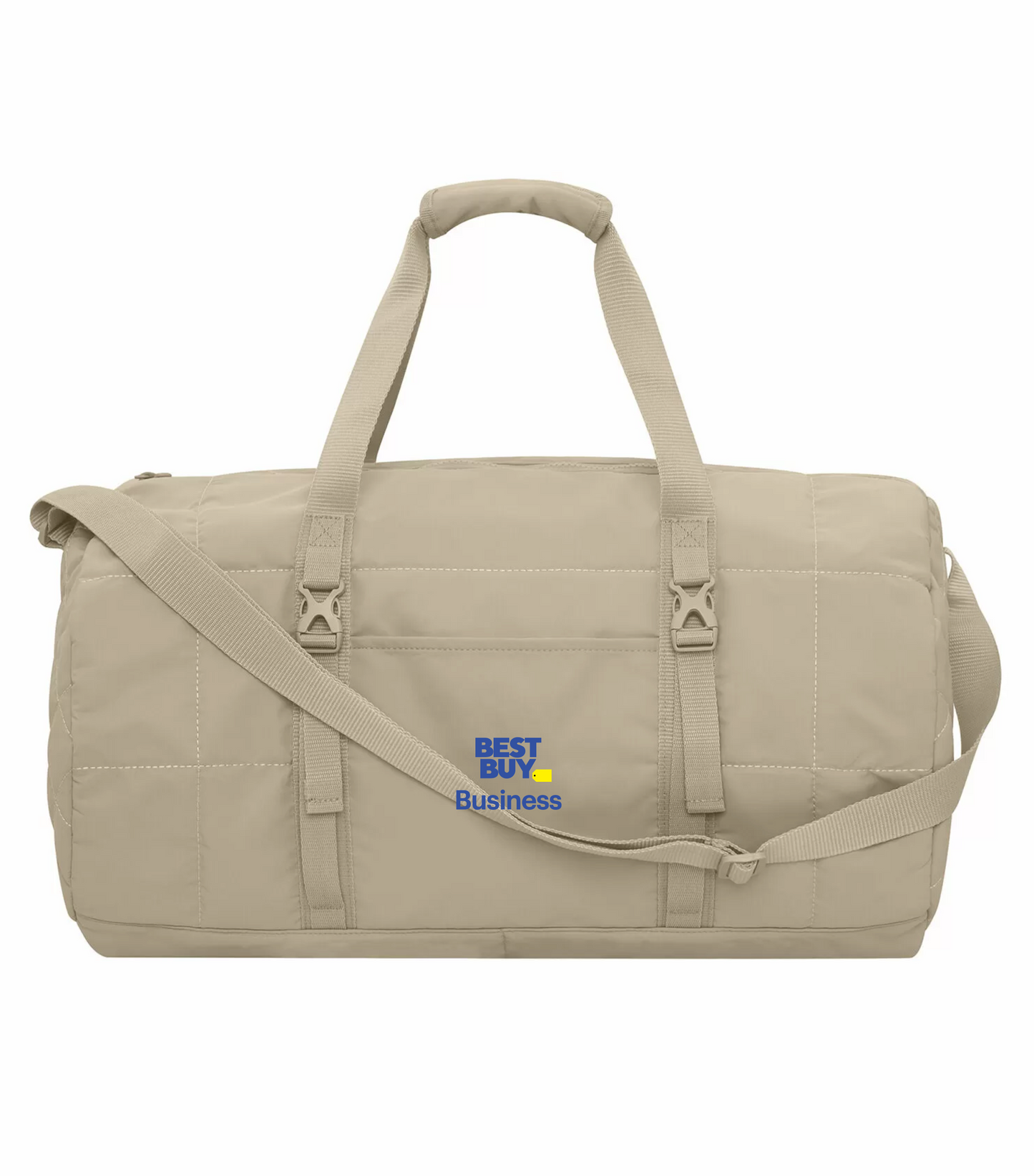 KOI® MATTE QUILTED BARREL DUFFEL. 27L