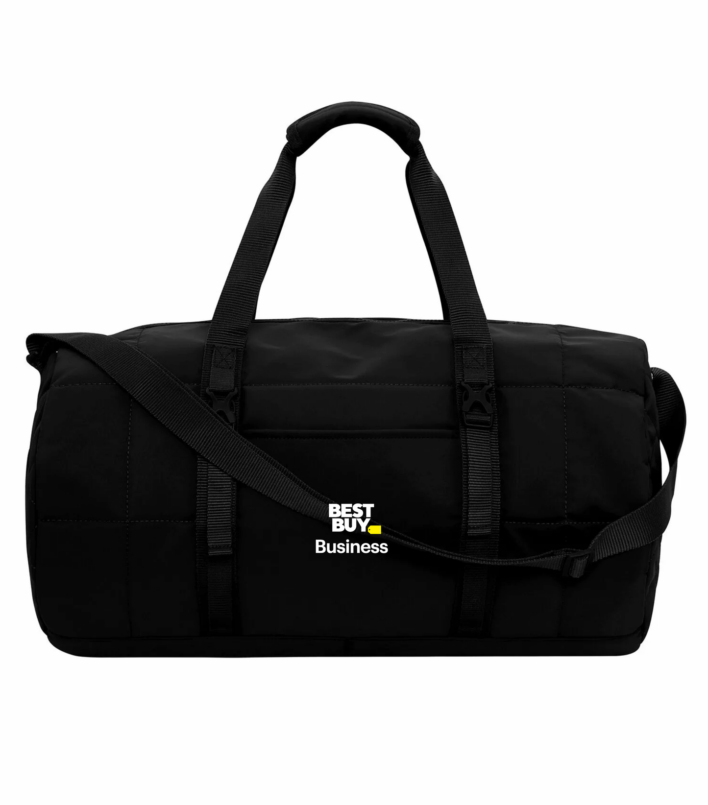 KOI® MATTE QUILTED BARREL DUFFEL. 27L