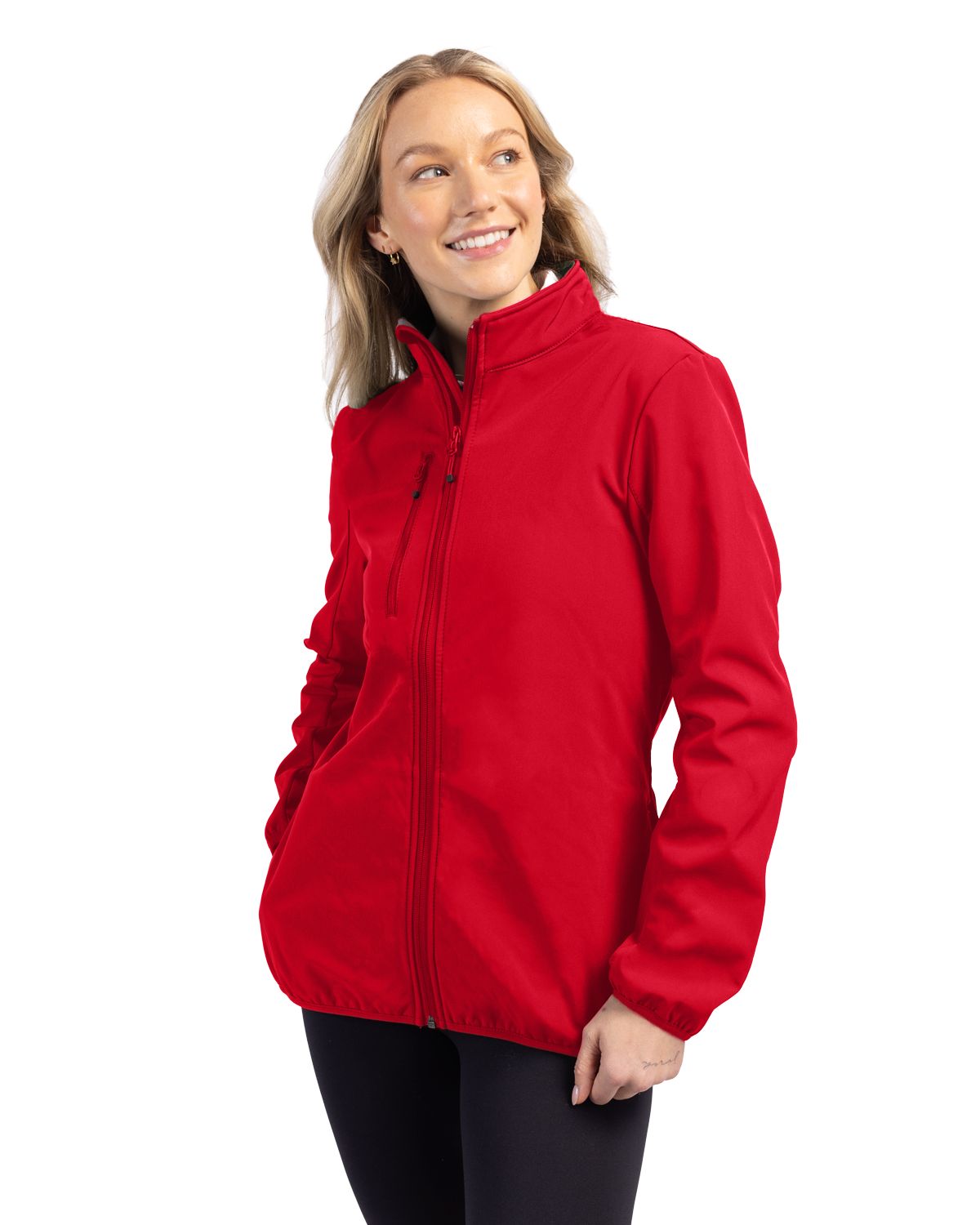 Clique Trail Recycled Stretch Softshell Womens Full Zip Jacket