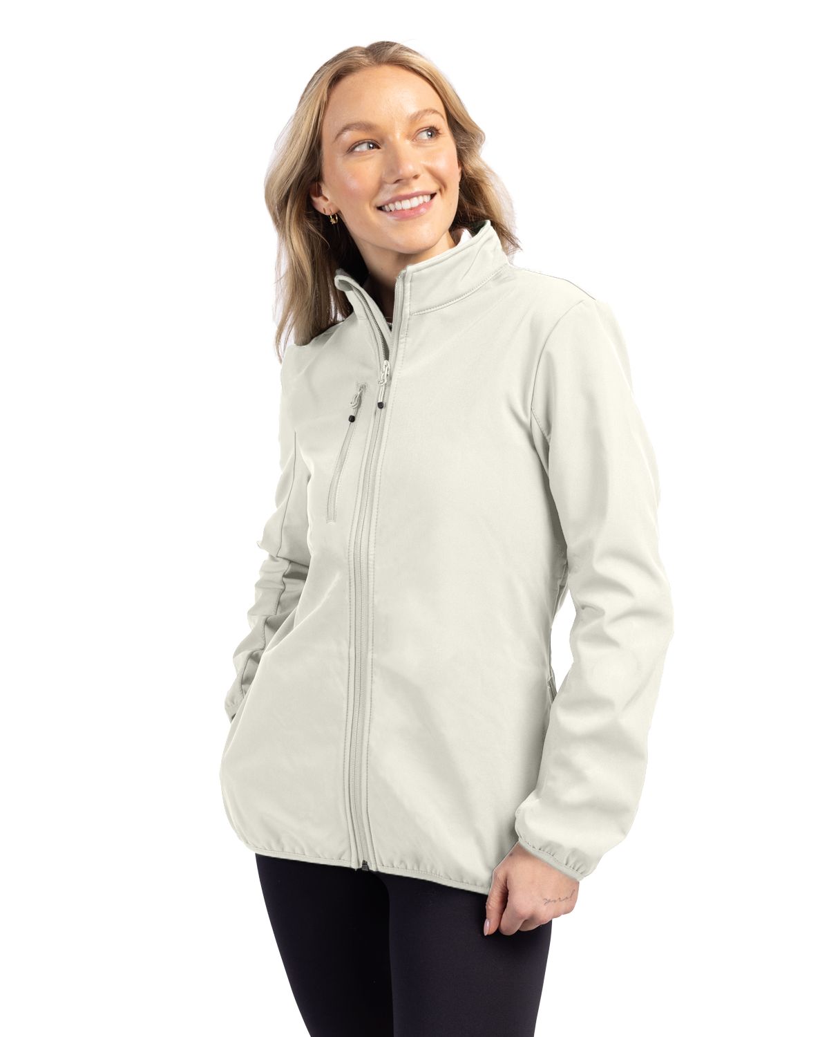 Clique Trail Recycled Stretch Softshell Womens Full Zip Jacket