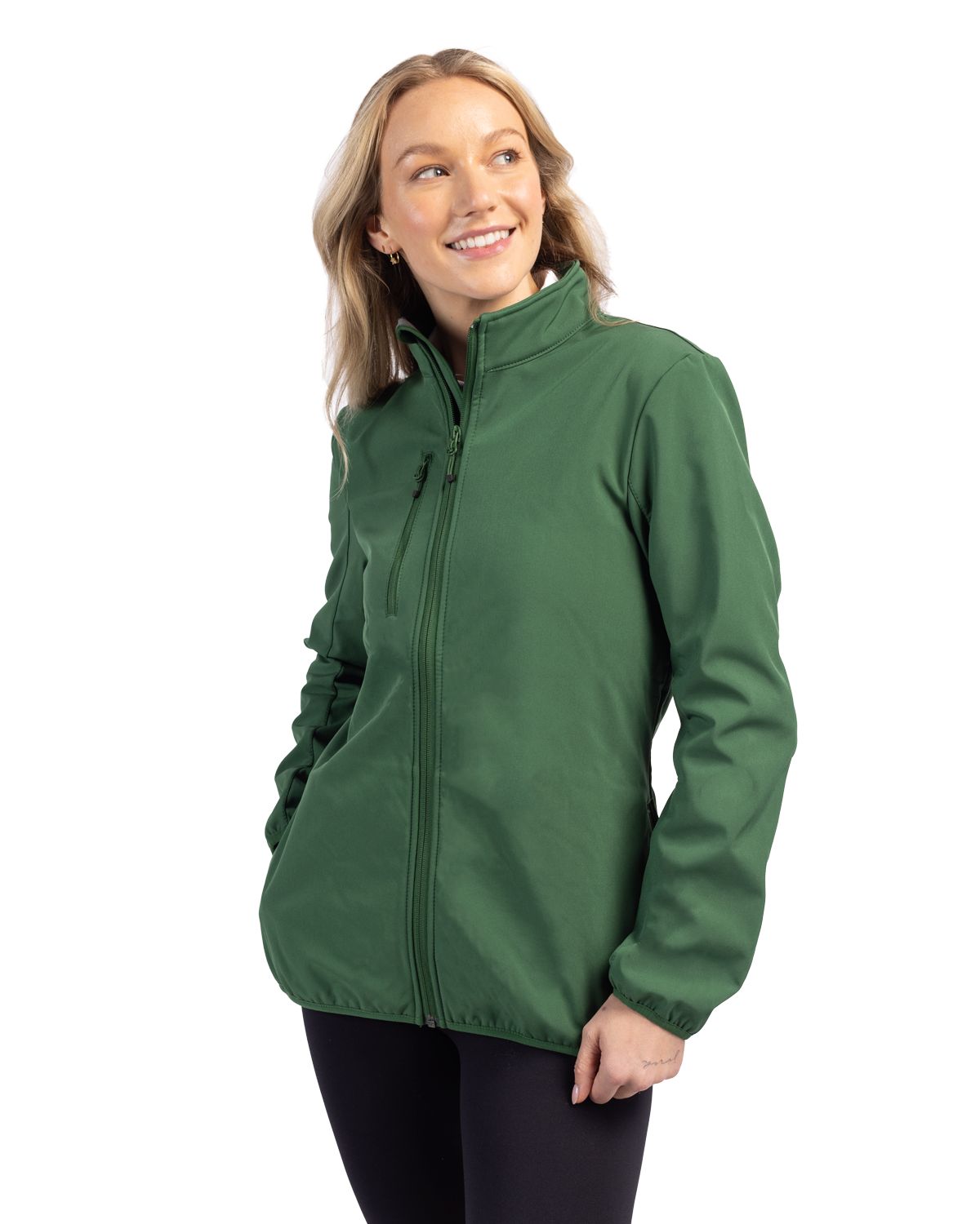 Clique Trail Recycled Stretch Softshell Womens Full Zip Jacket