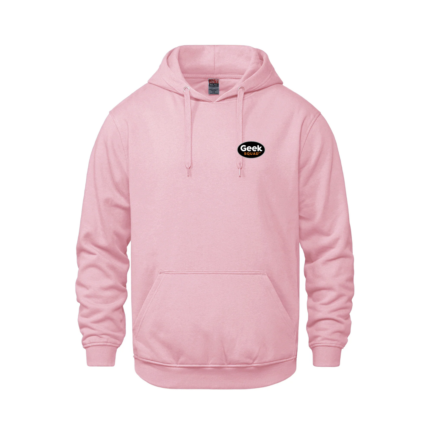 Pink - Geek Squad - Full Color - Left Chest