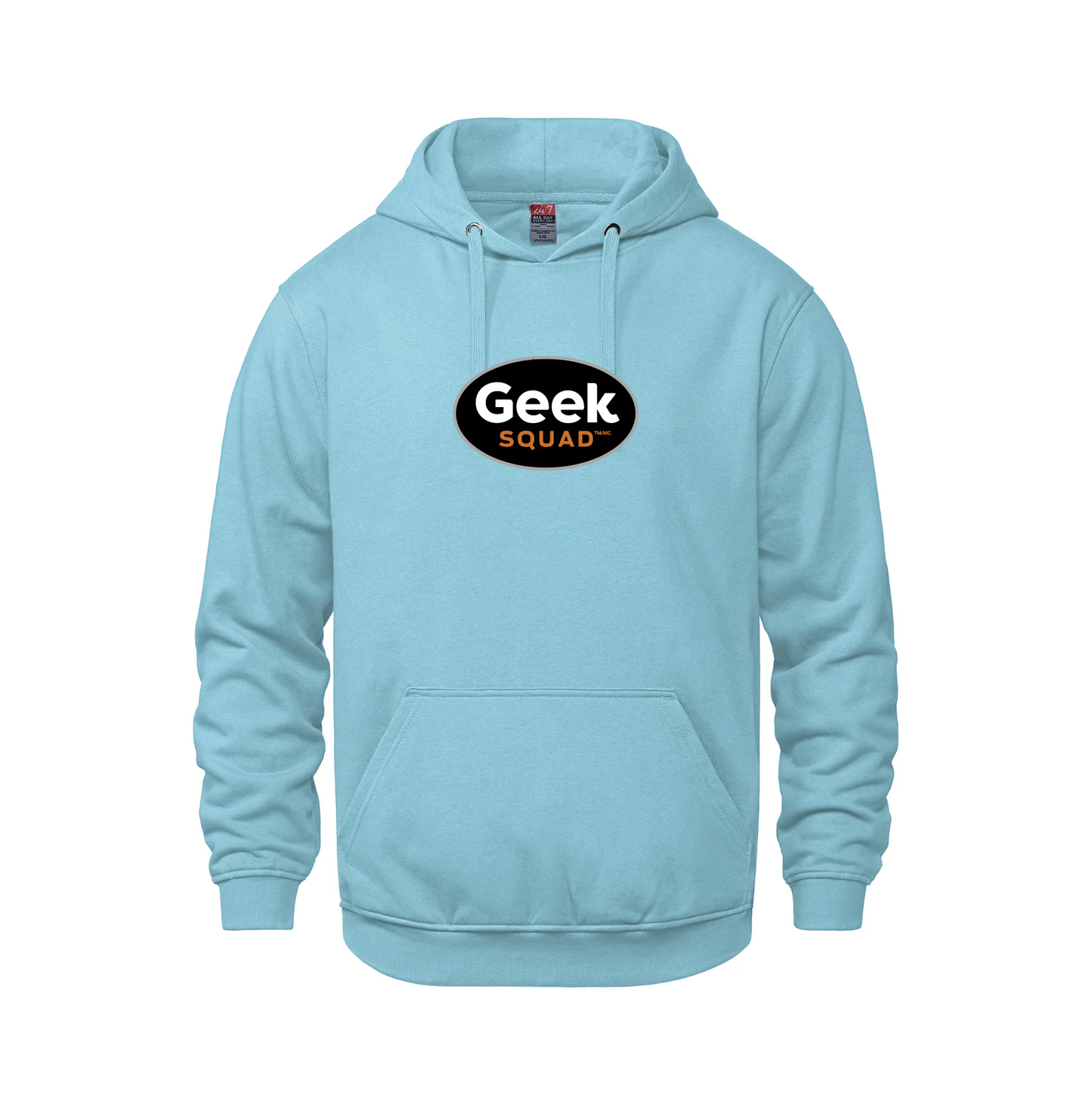 Light Blue - Geek Squad - Full Color - Full Chest