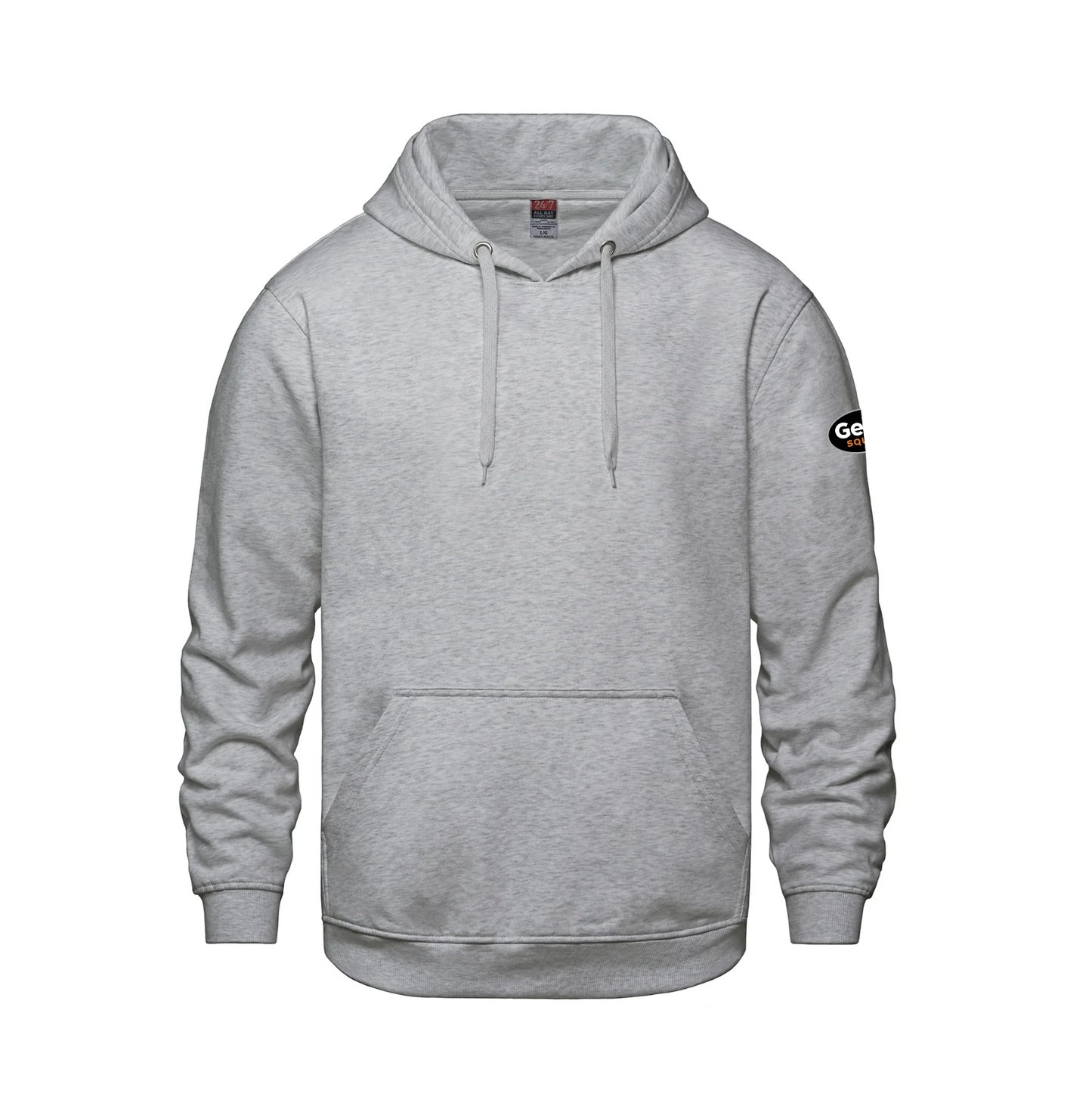 Athletic Grey Heather - Geek Squad - Full Color - Left Sleeve