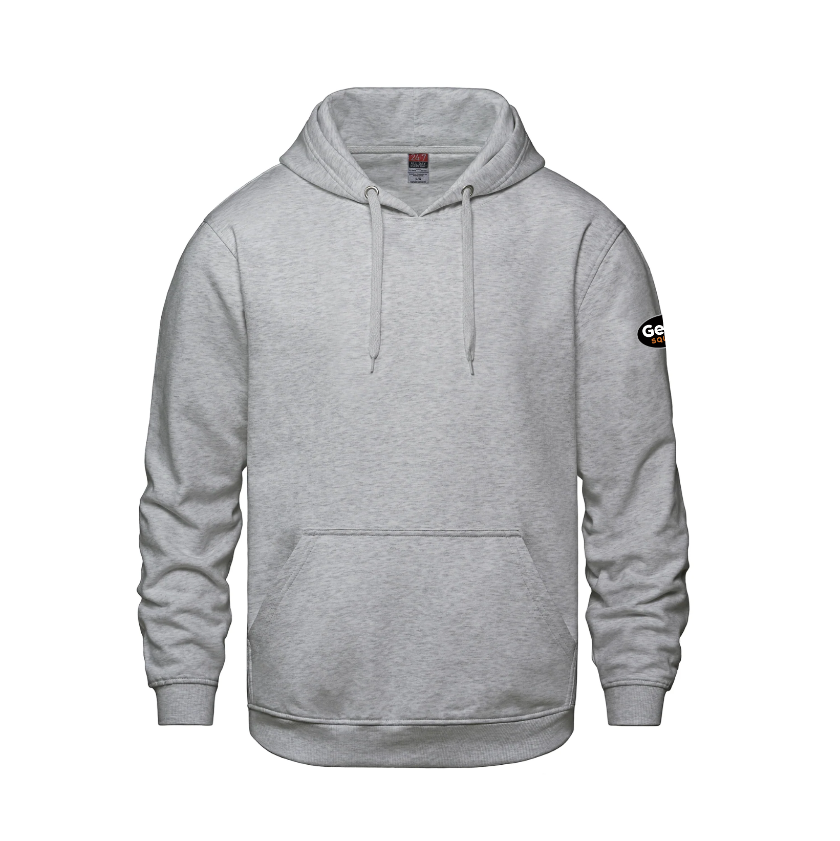 Athletic Grey Heather - Geek Squad - Full Color - Left Sleeve