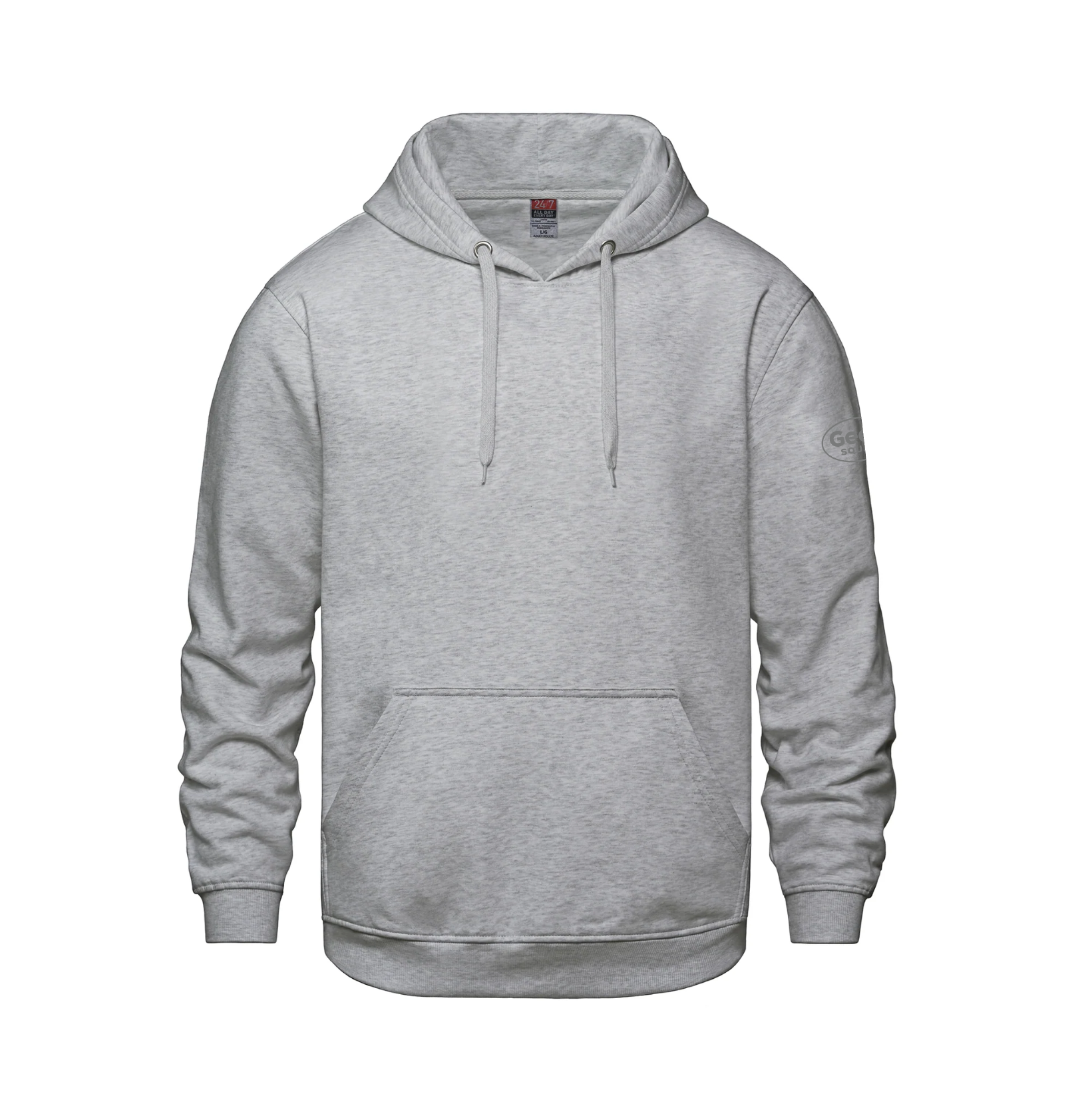 Athletic Grey Heather - Geek Squad - One Color - Left Sleeve