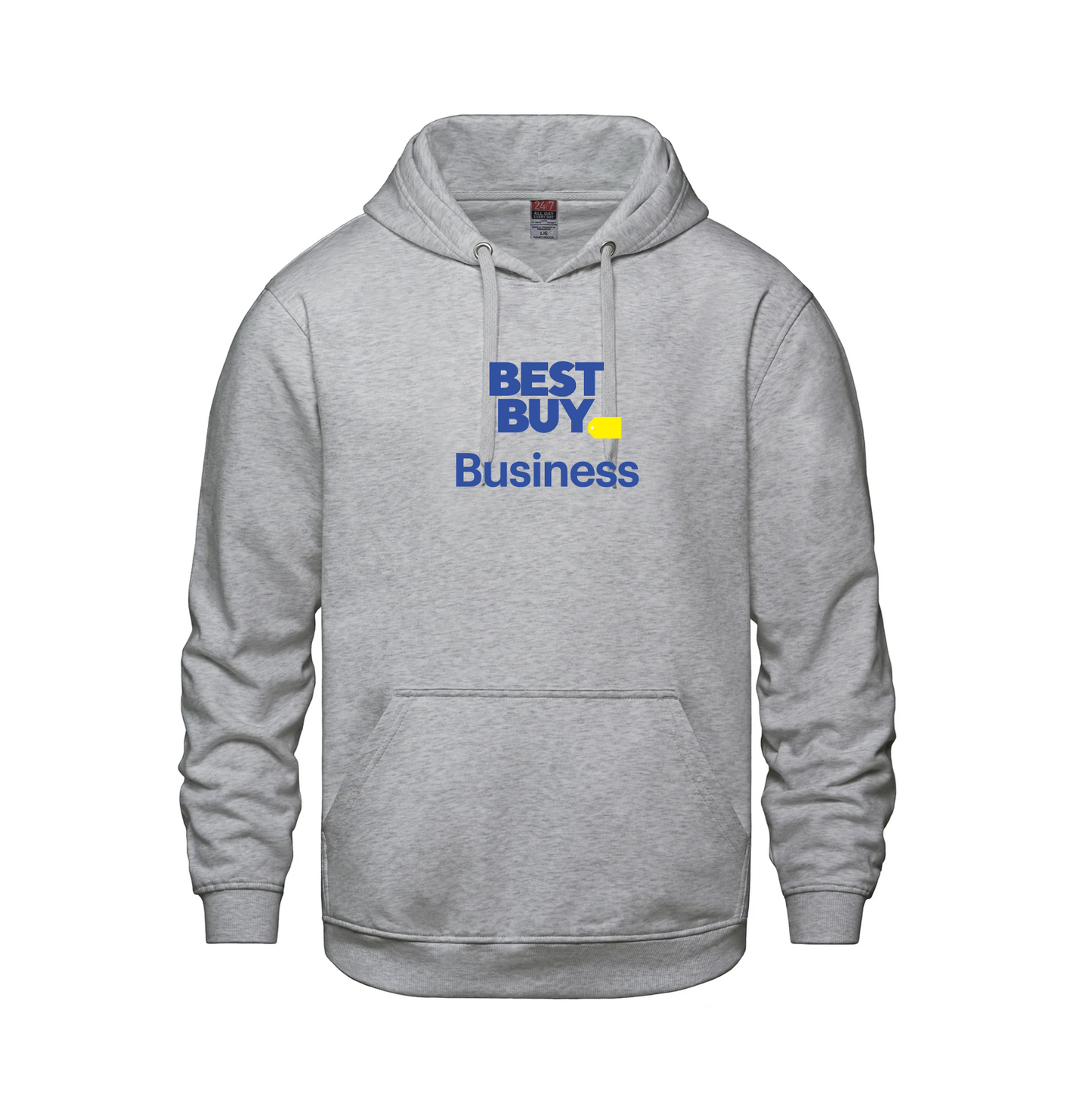 Athletic Grey Heather - BestBuy Business - Full Color - Full Chest