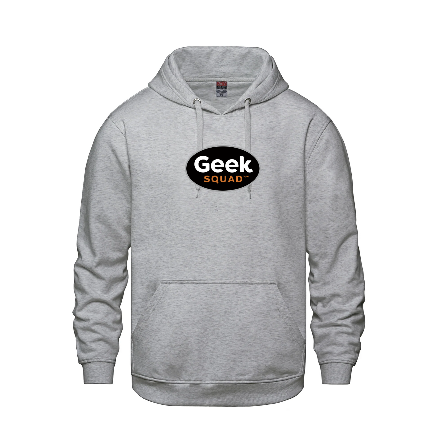 Athletic Grey Heather - Geek Squad - Full Color - Full Chest