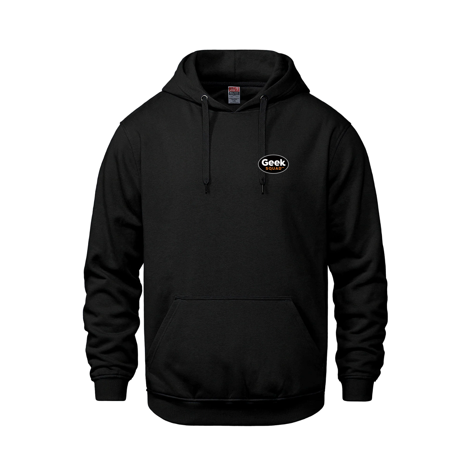 Black - Geek Squad - Full Color - Left Chest