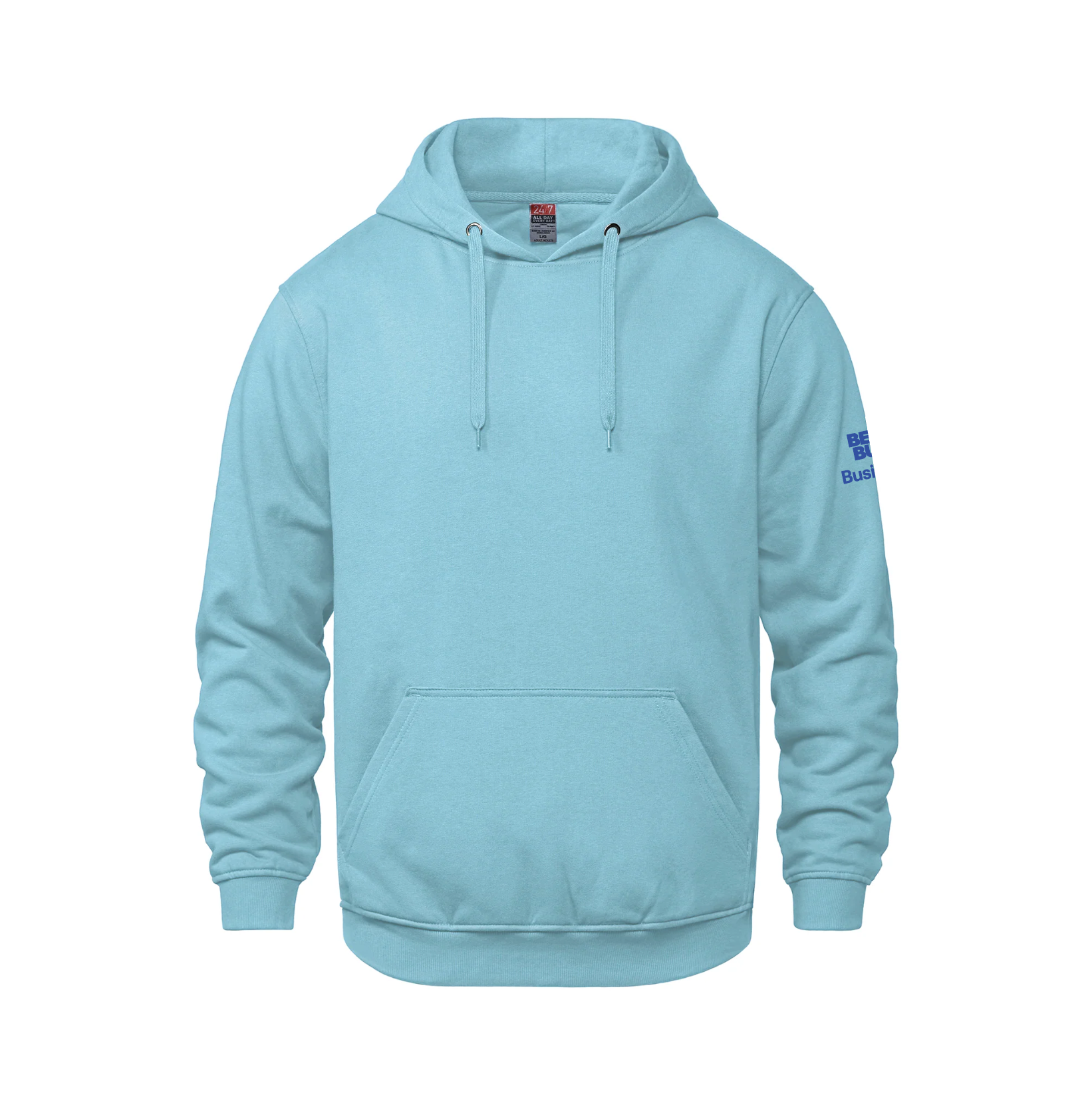 Light Blue - BestBuy Business - Full Color - Left Sleeve