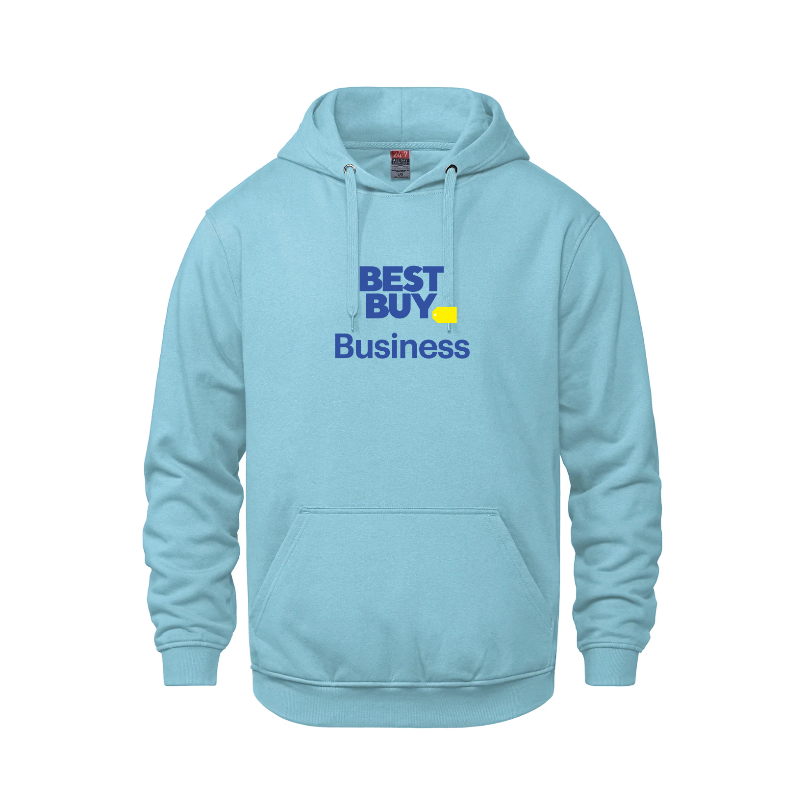 Light Blue - BestBuy Business - Full Color - Full Chest