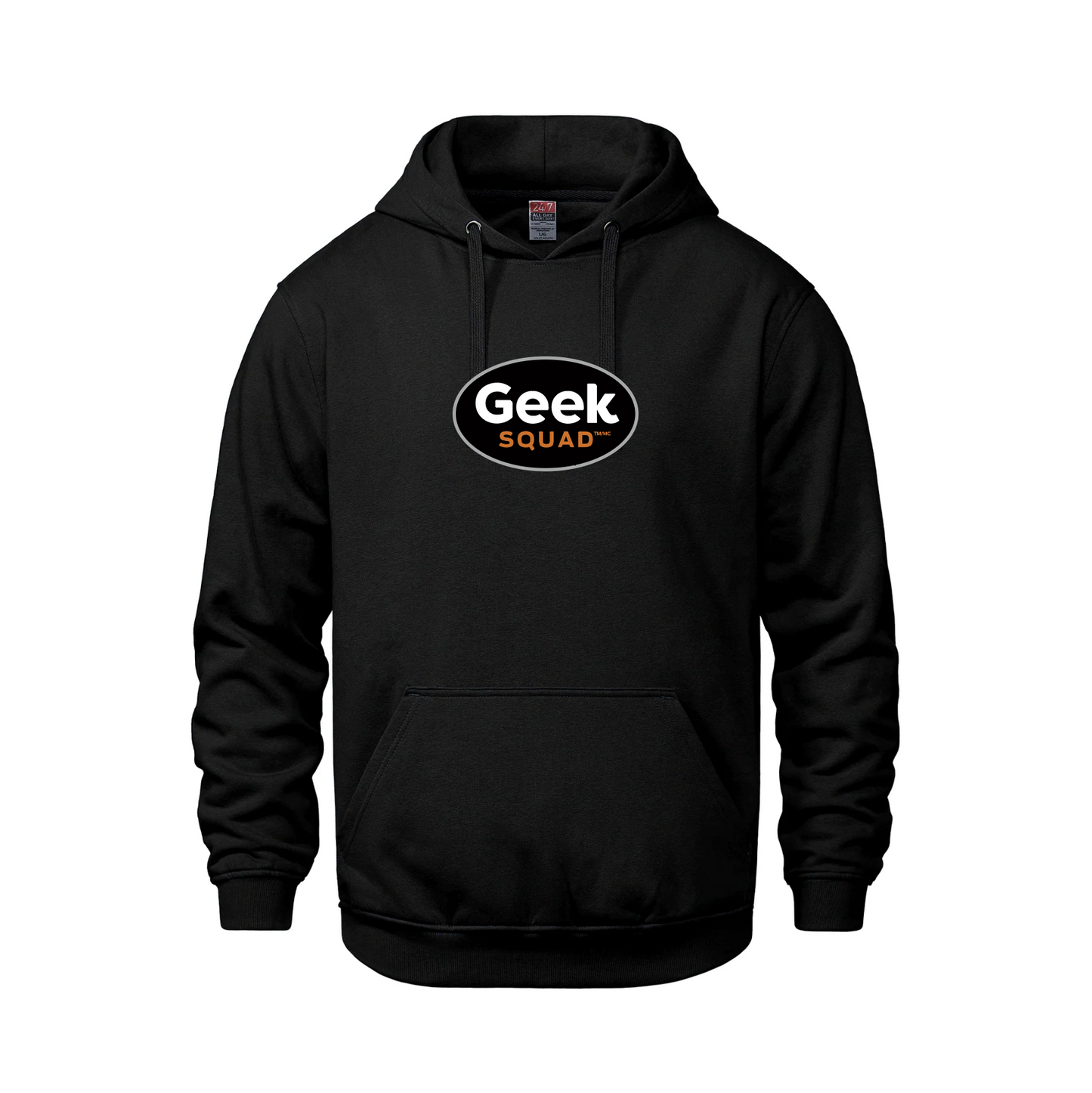 Black - Geek Squad - Full Color - Full Chest