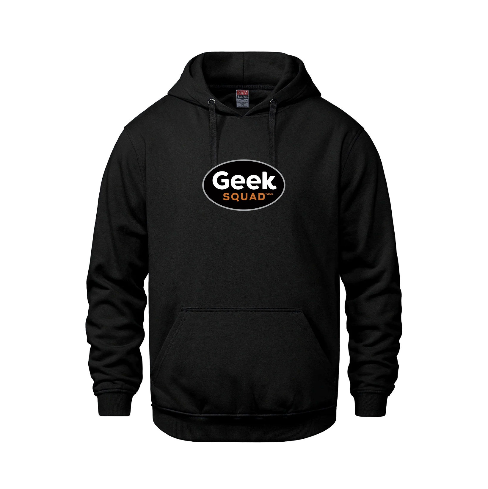 Black - Geek Squad - Full Color - Full Chest